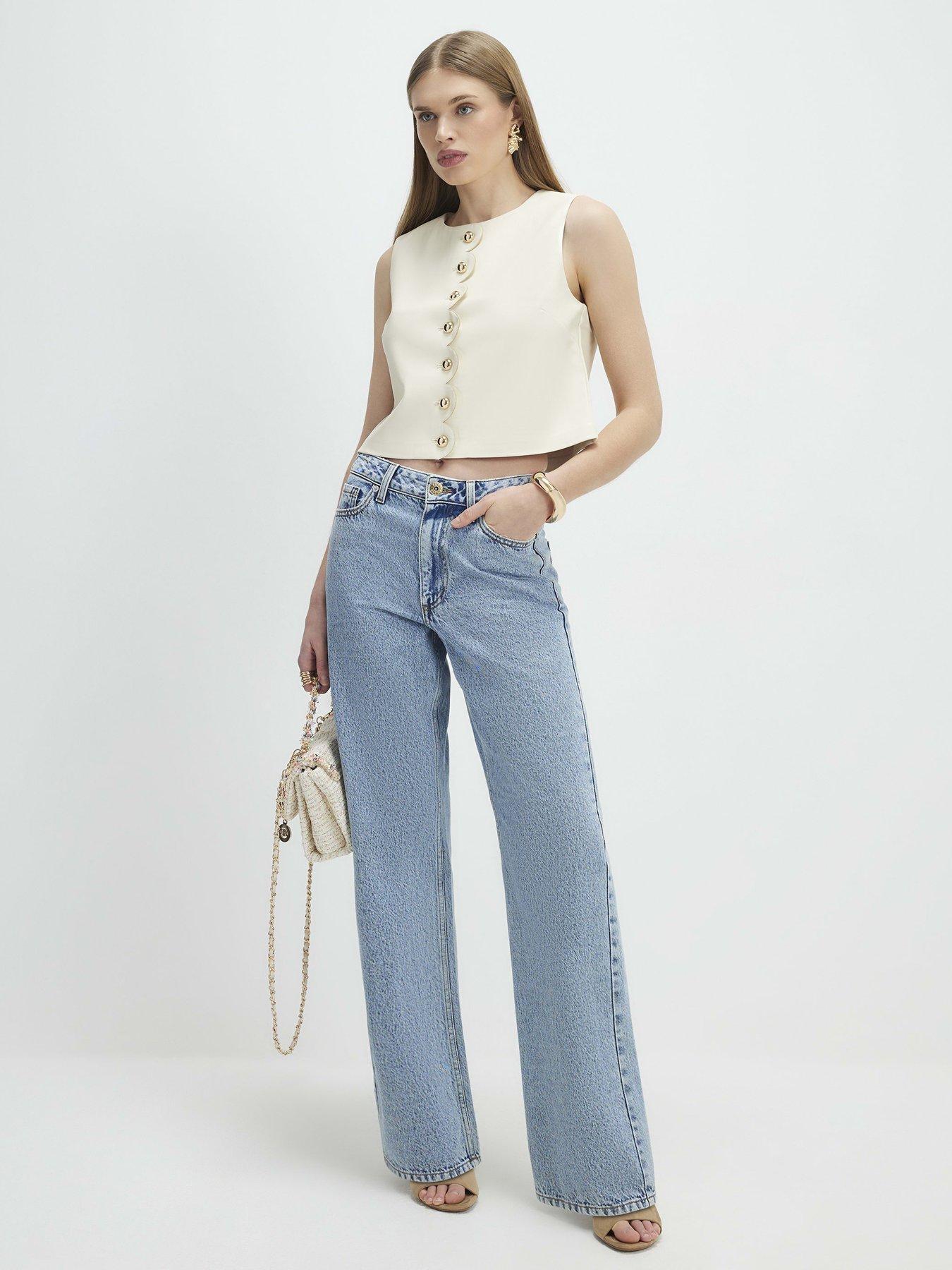 river-island-scallop-front-faux-leather-top-creamback