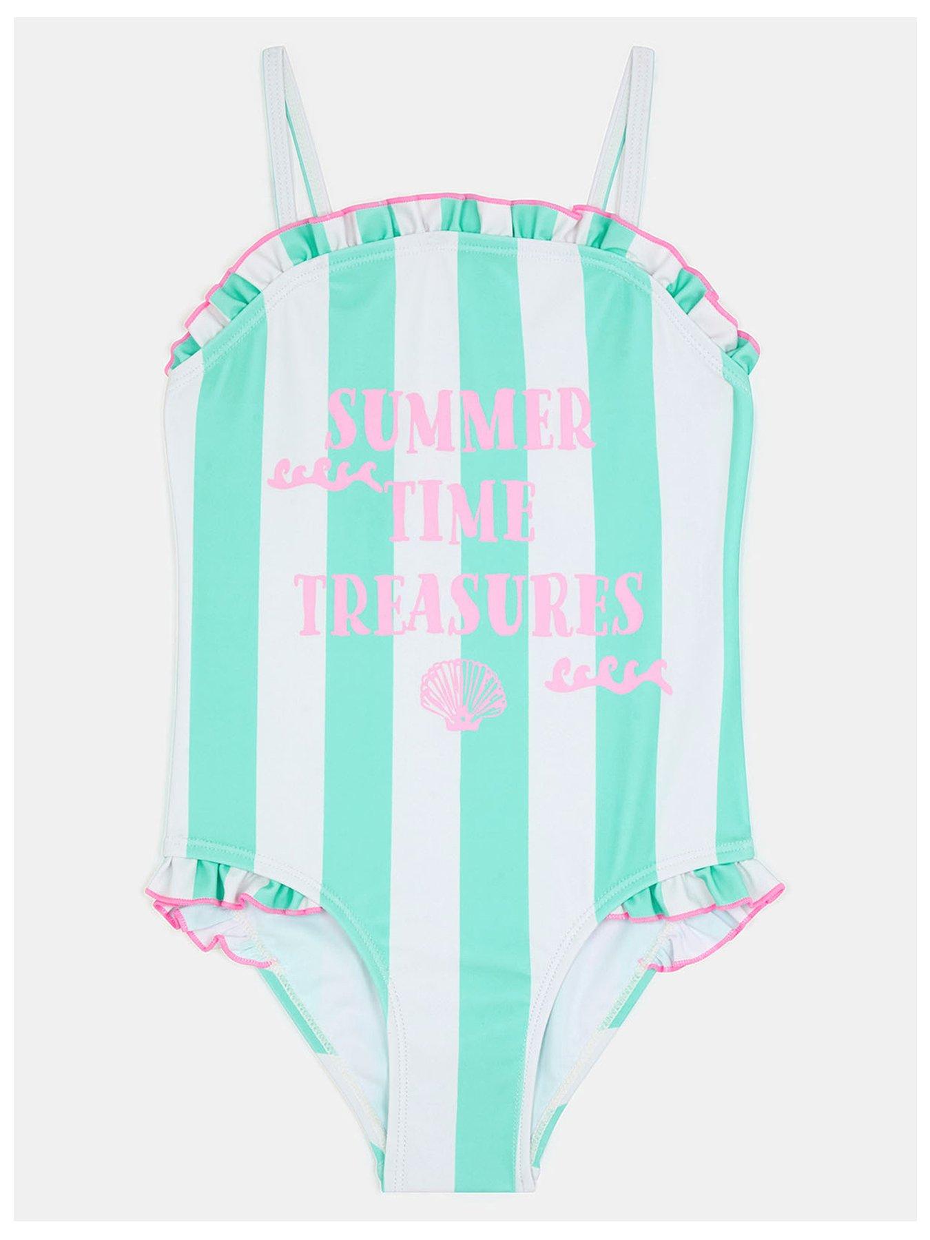 accessorize-girls-slogan-stripe-swimsuit-bluefront