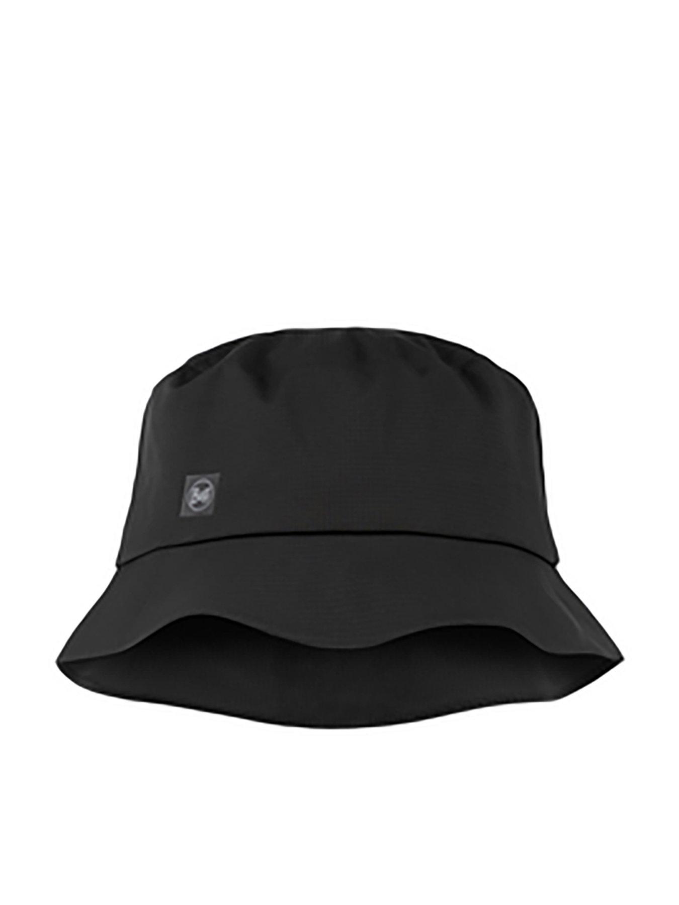 Image 1 of 1 of Buff Rain Bucket Hat Solid-black