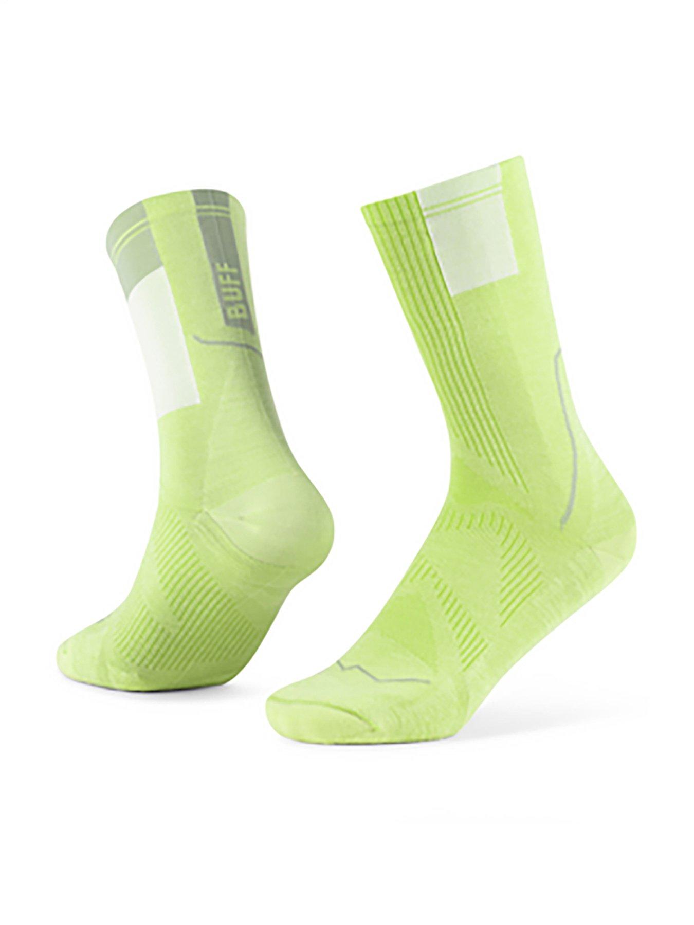Image 1 of 1 of Buff Coolnet Crew Sock-lime