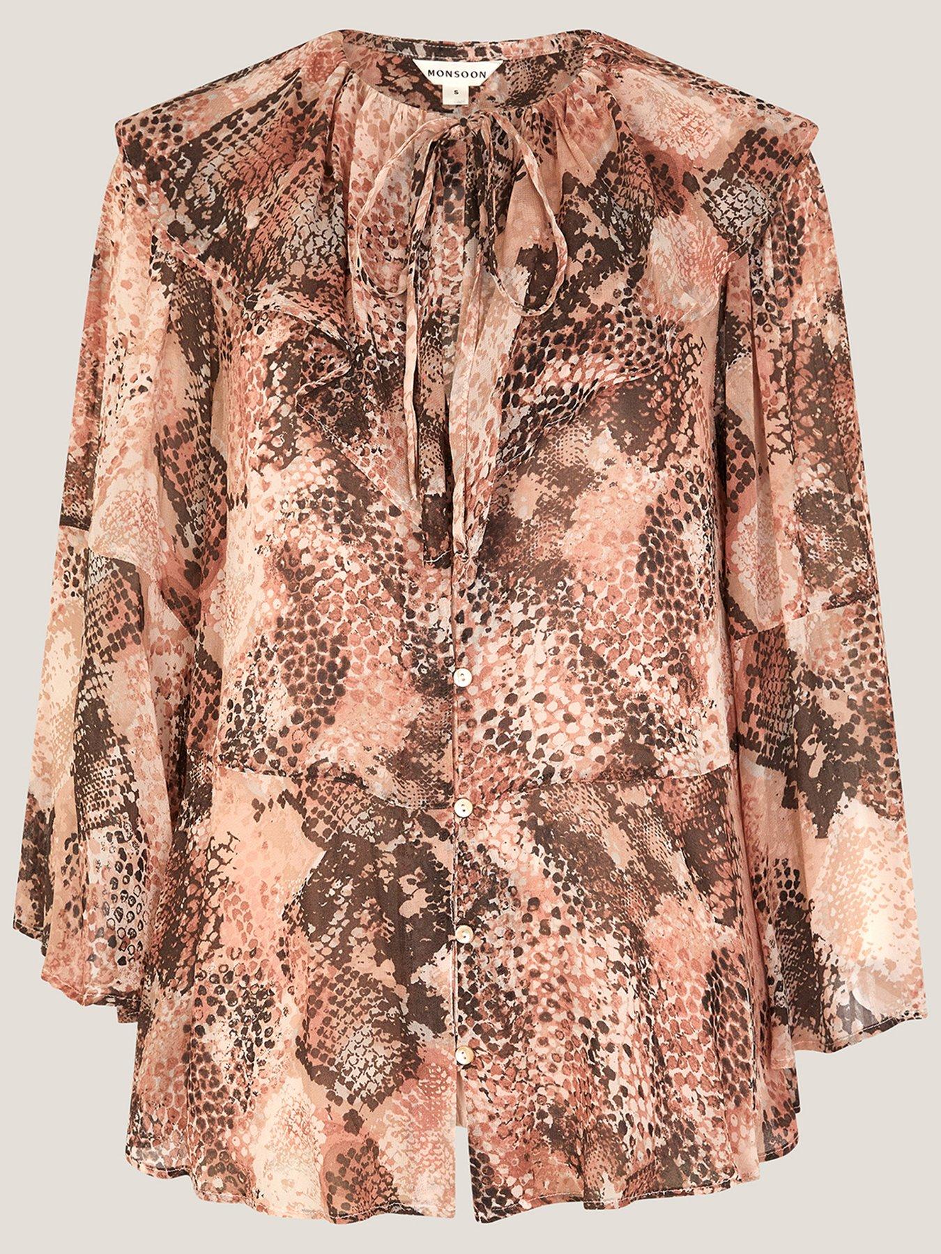 Image 5 of 5 of Monsoon Synthia Snake Top - Multi