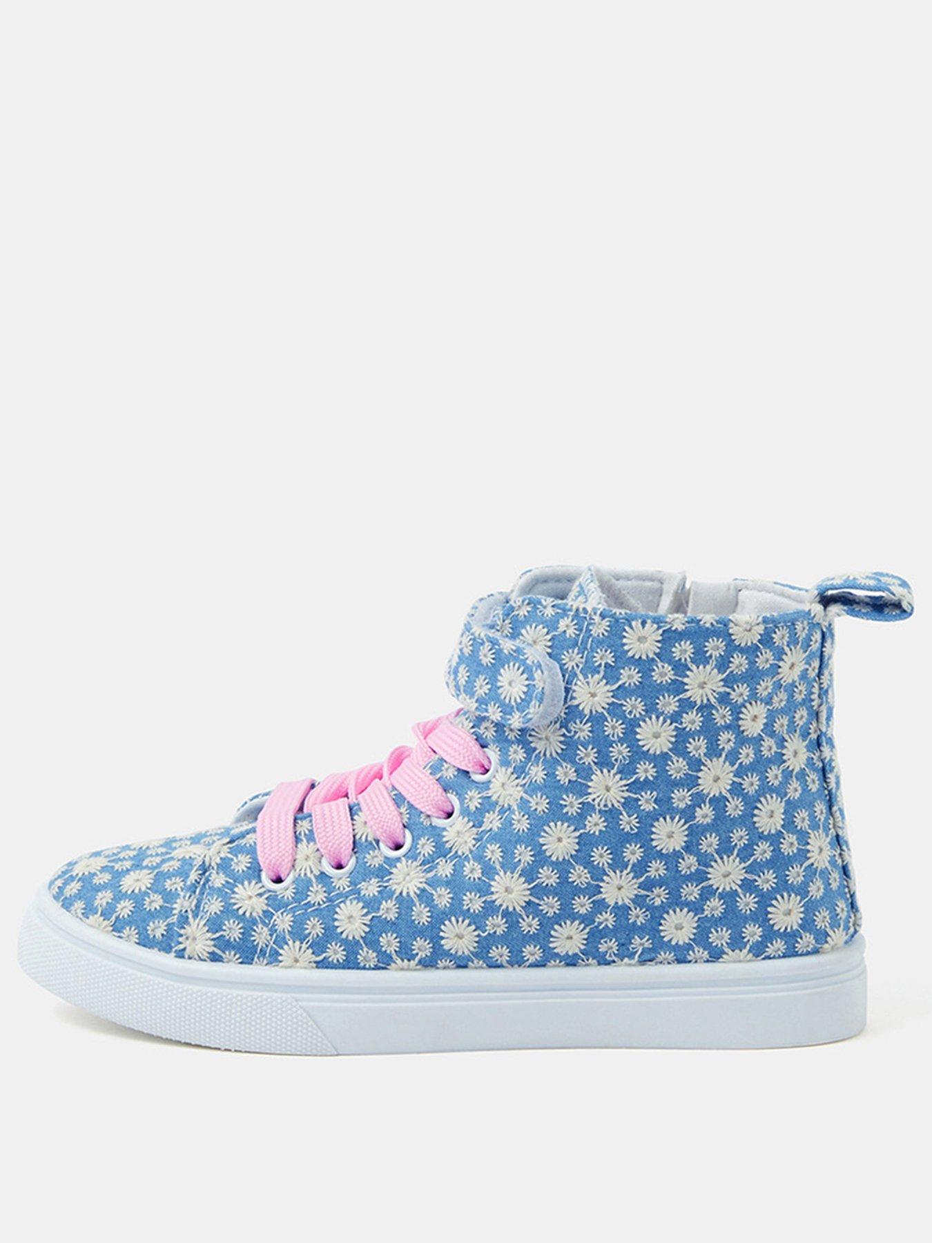 accessorize-girls-broderie-hi-top-trainers-bluestillFront