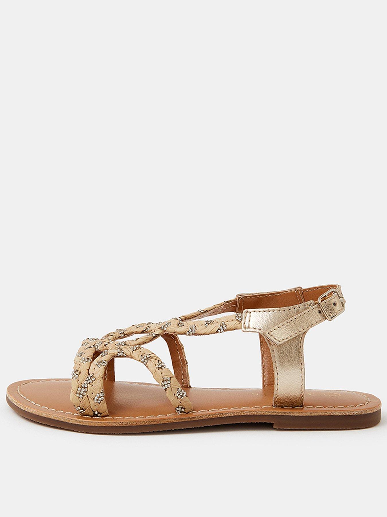 accessorize-girls-diamante-plaited-sandals-beige