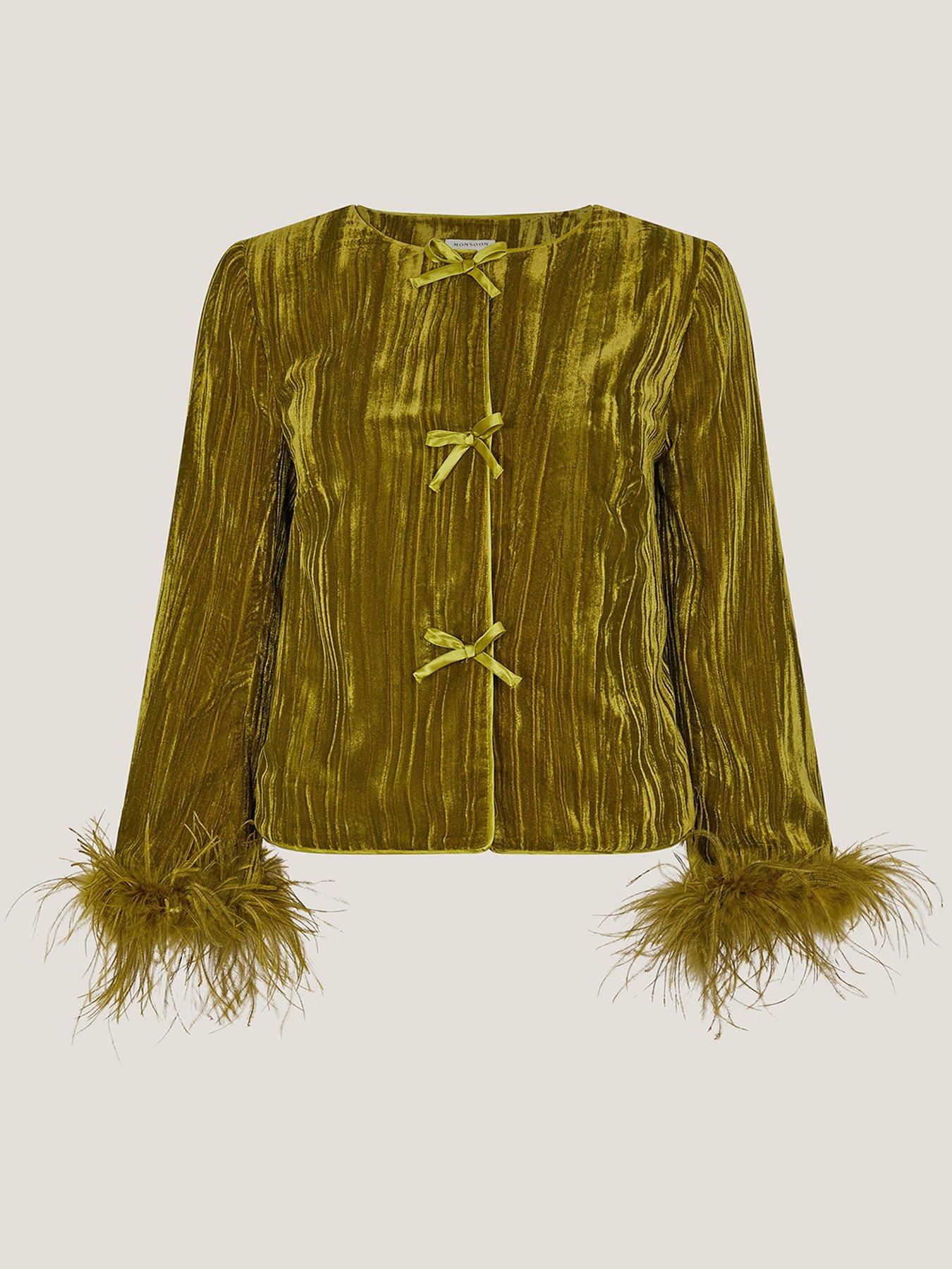 monsoon-olivia-velvet-jacket-greendetail