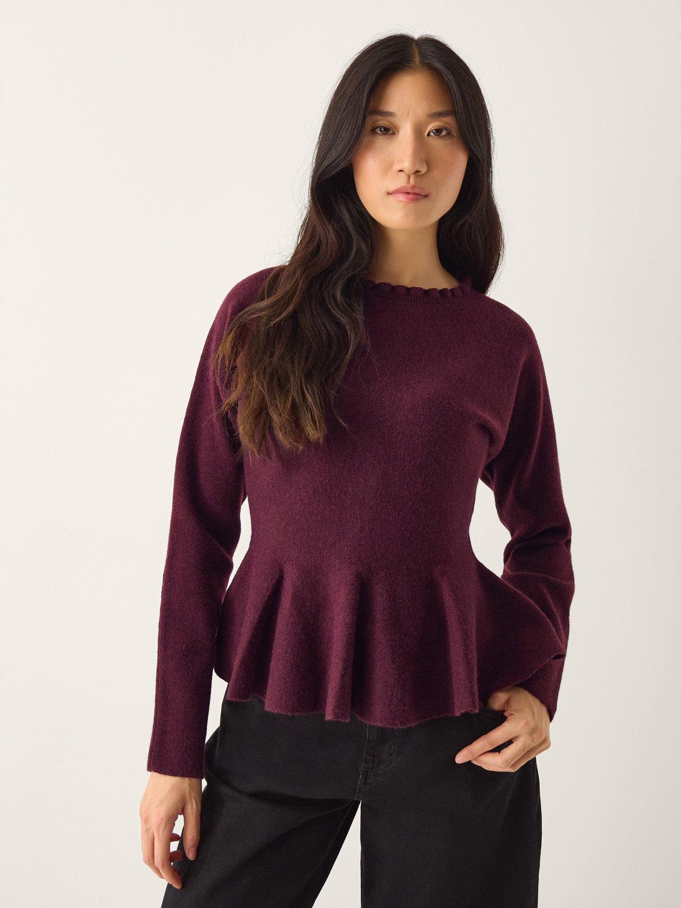 monsoon-peony-peplum-jumper-redback