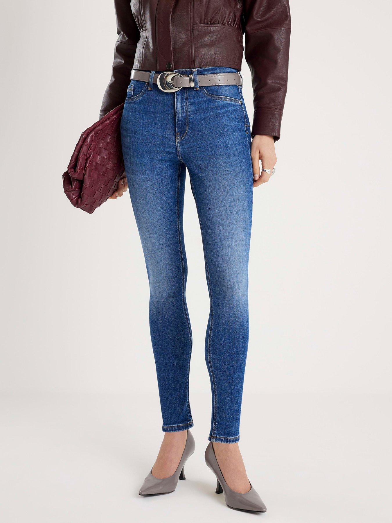 River Island Molly Sculpt Chicago Jeans - Blue