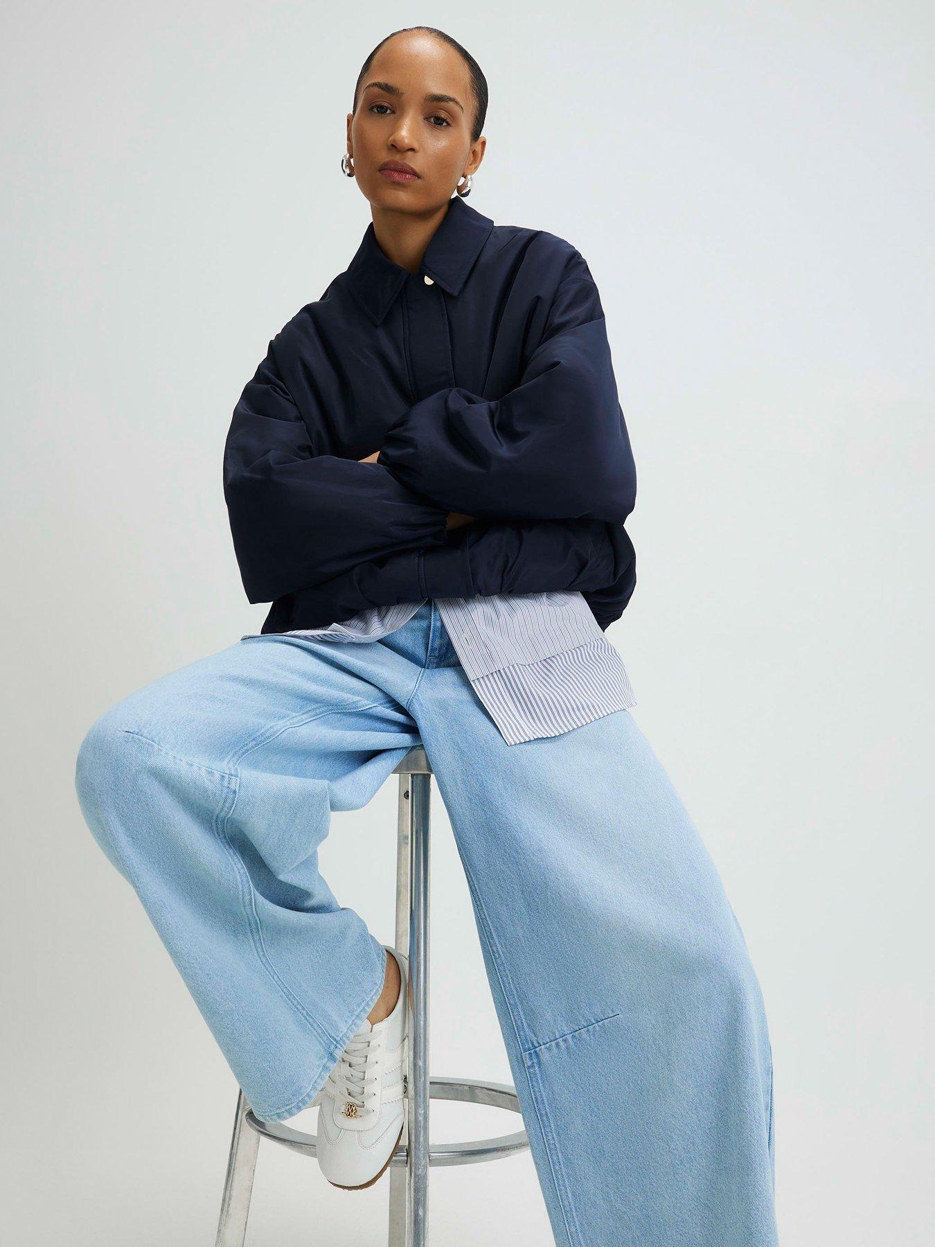 river-island-technical-bubble-hem-jacket-navy-blueoutfit