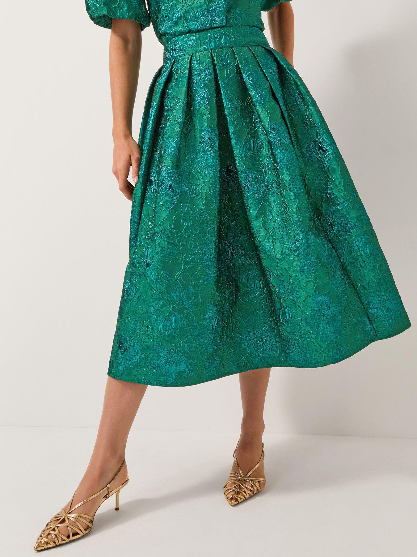 monsoon-jolene-jacquard-midi-skirt-green