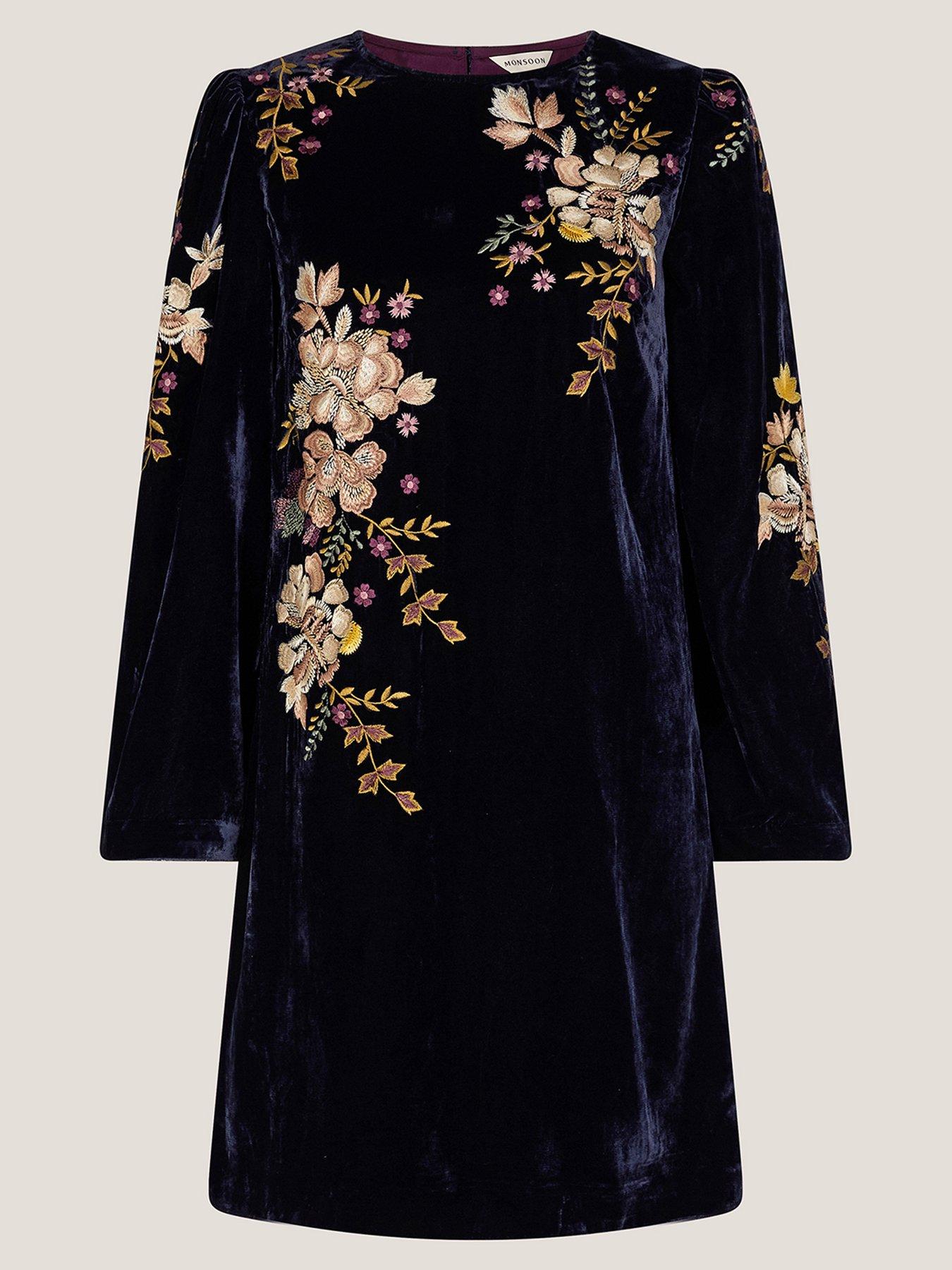 monsoon-fallon-embroidered-velvet-dress-bluedetail