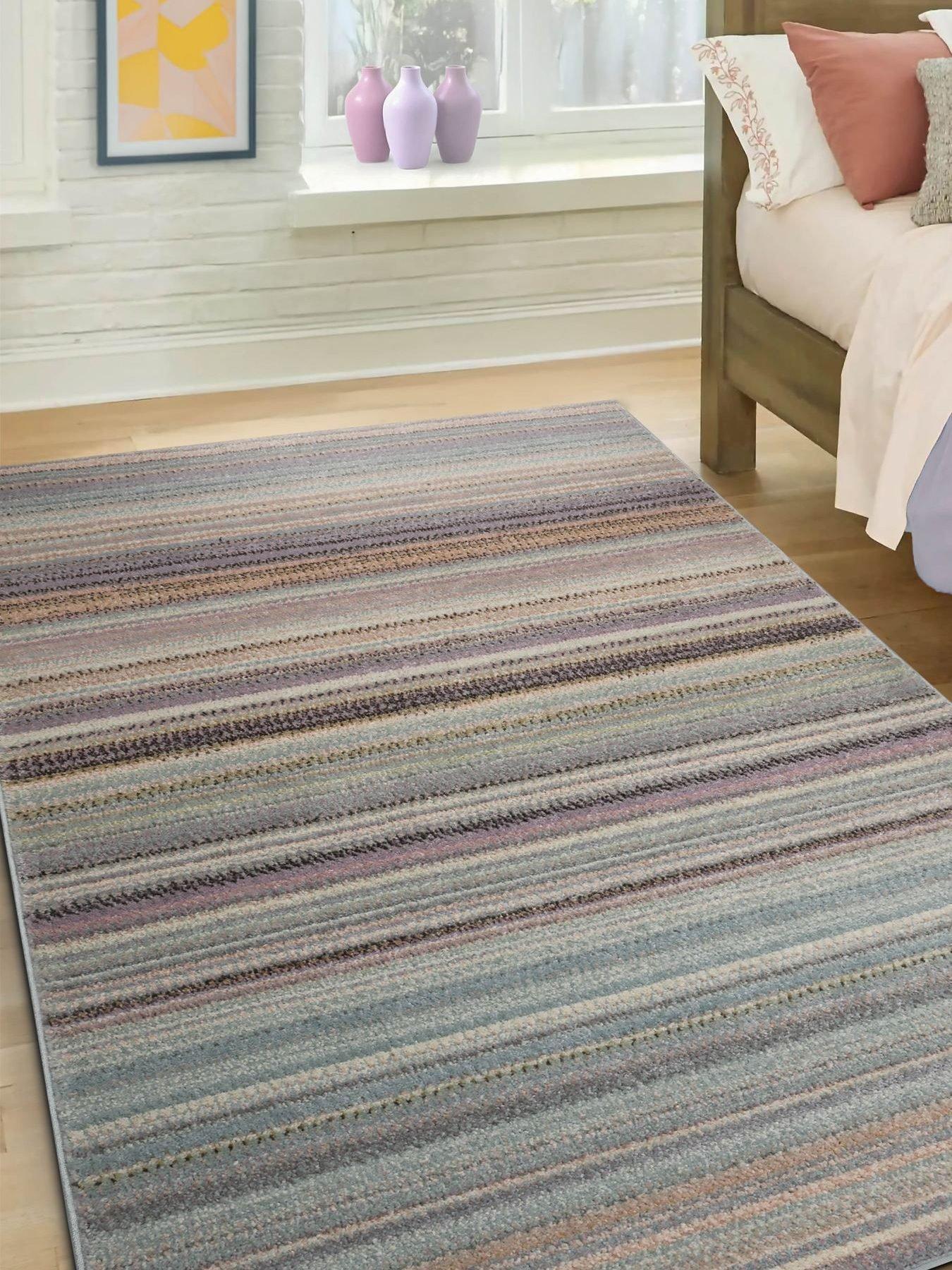 The Very Collection Echo Pastel Stripe Rug