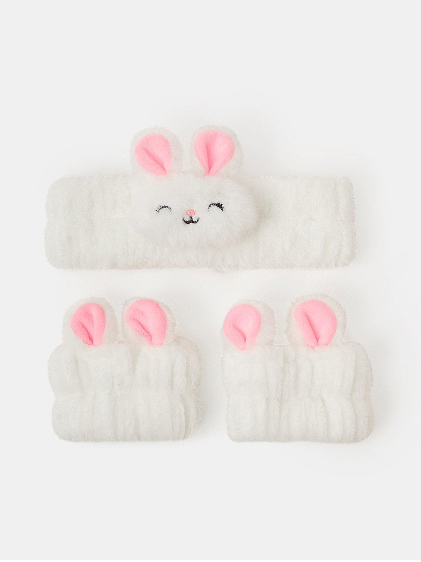 accessorize-girls-bunny-wash-band-set-white