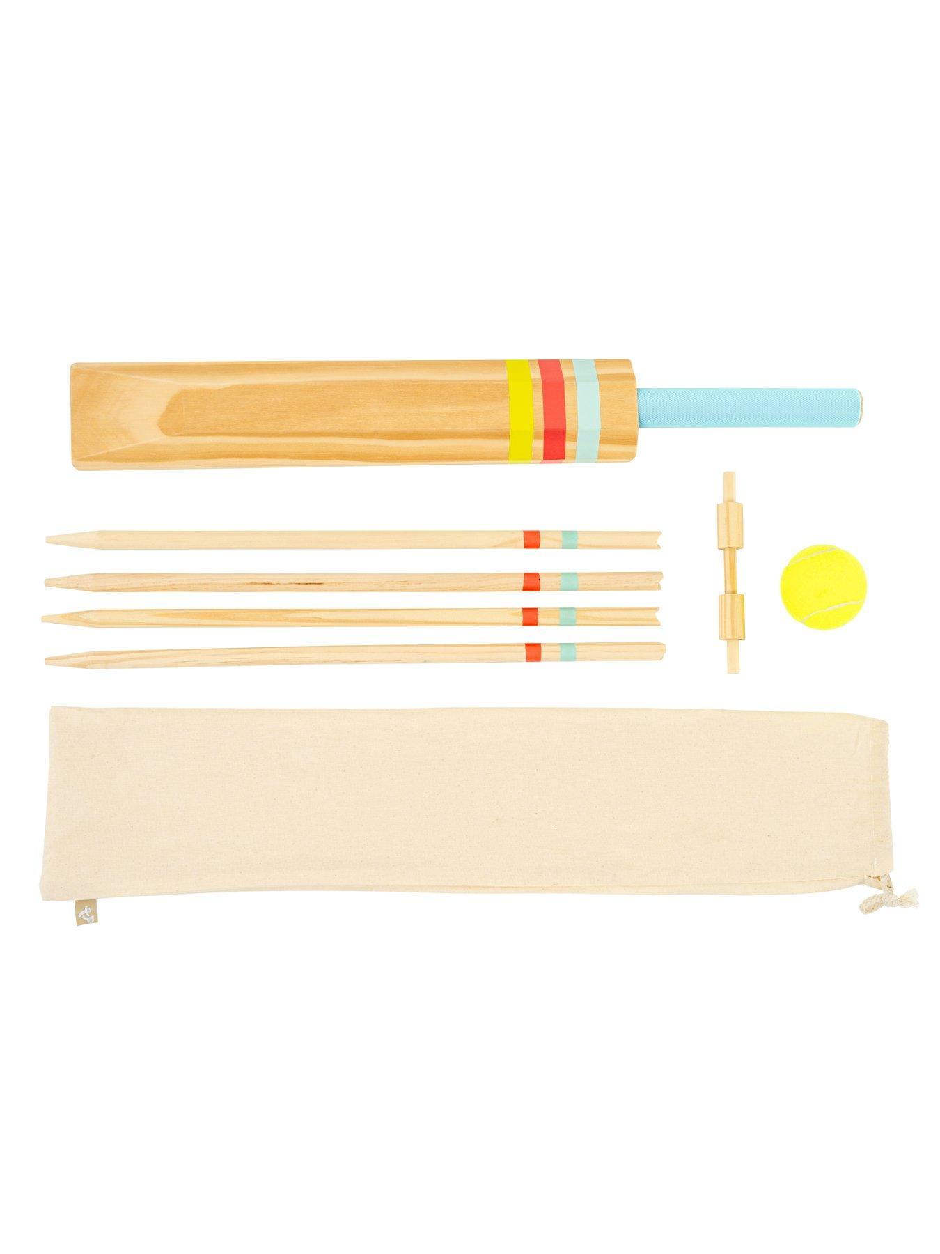 Image 3 of 7 of TP TP WOODEN CRICKET SET