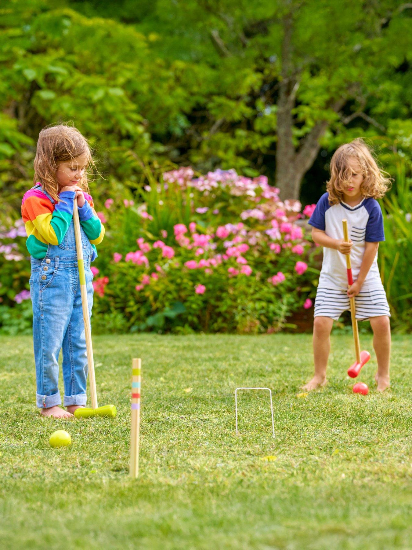 Image 1 of 7 of TP Wooden Croquet Set