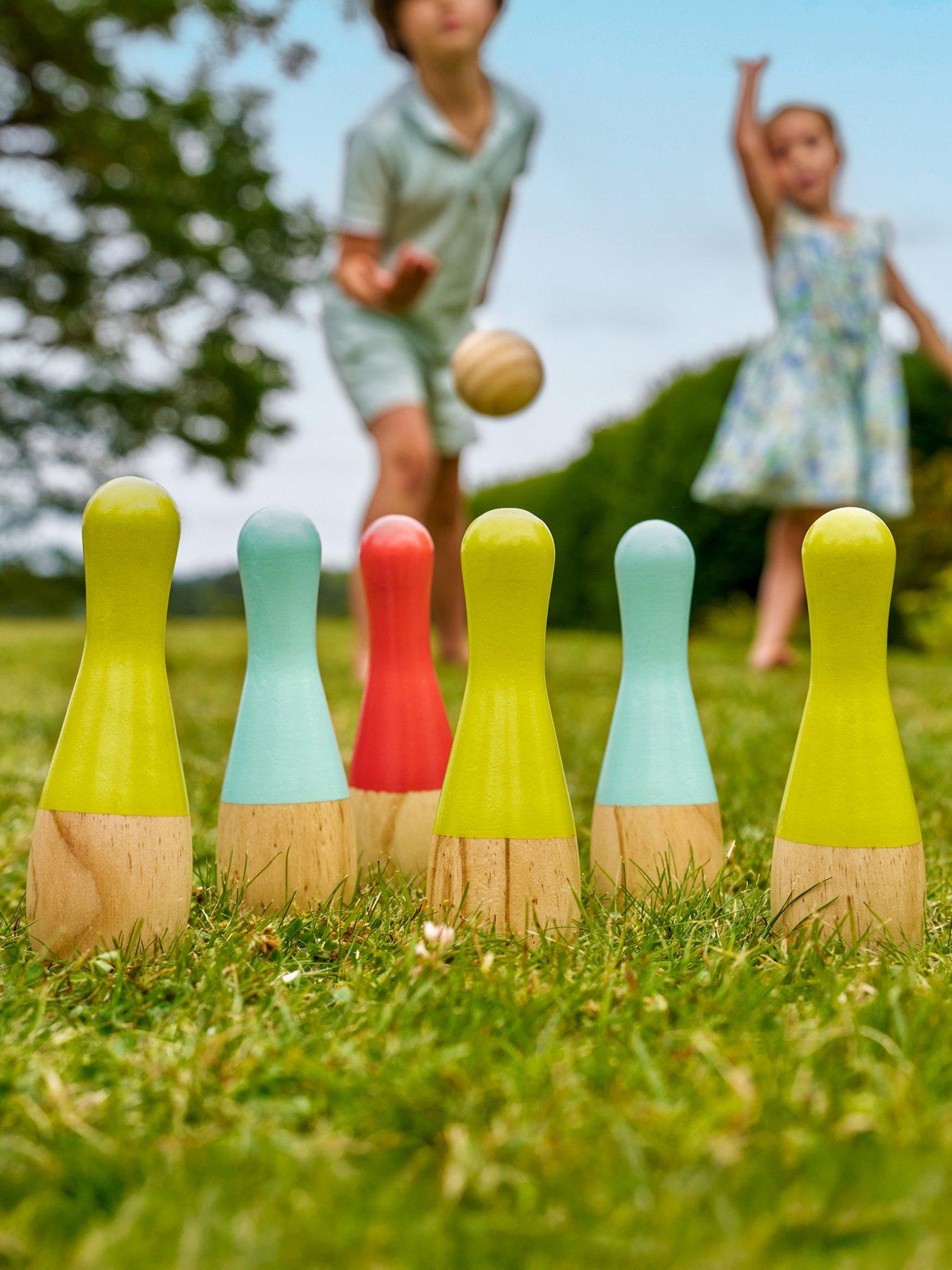 Image 1 of 7 of TP Wooden Skittles Set