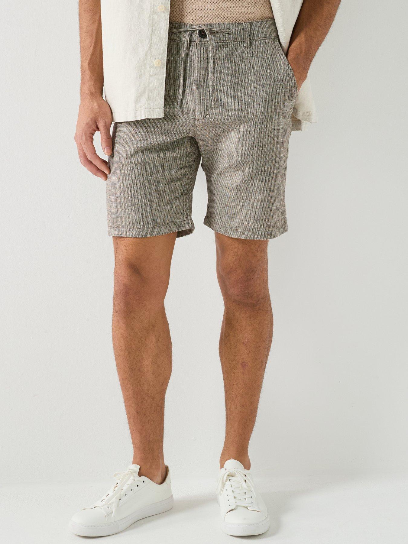 Selected Homme Selected Homme Brody Slim Fit Linen Shorts