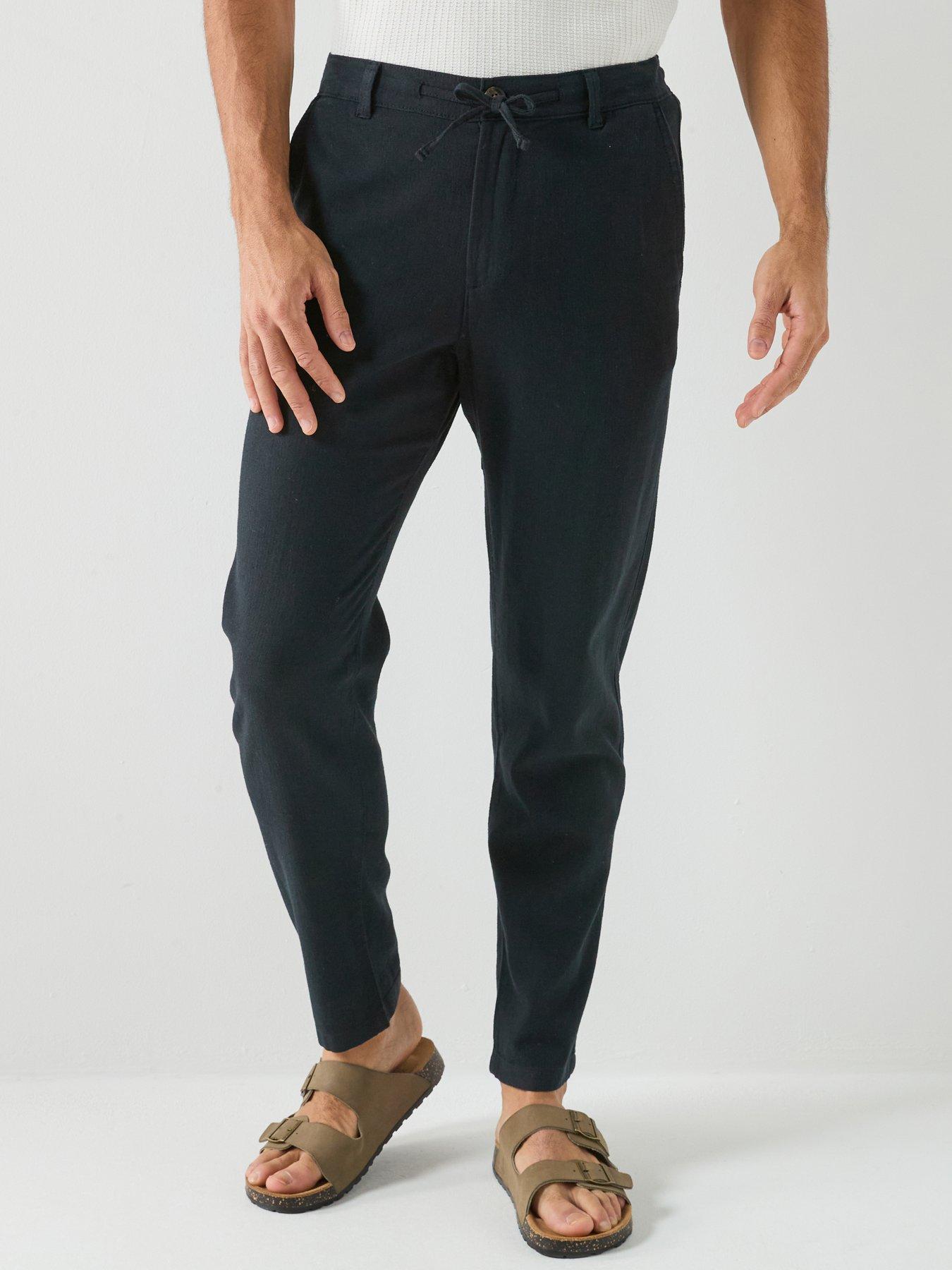 Selected Homme Selected Homme Brody Slim Fit Linen Trousers