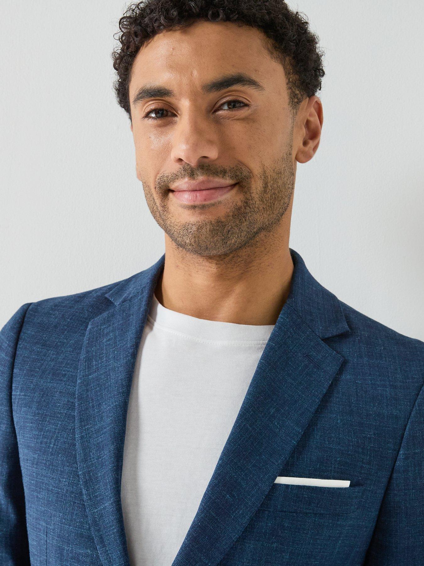 Image 4 of 6 of Selected Selected Oasis Slim Fit Linen Blazer
