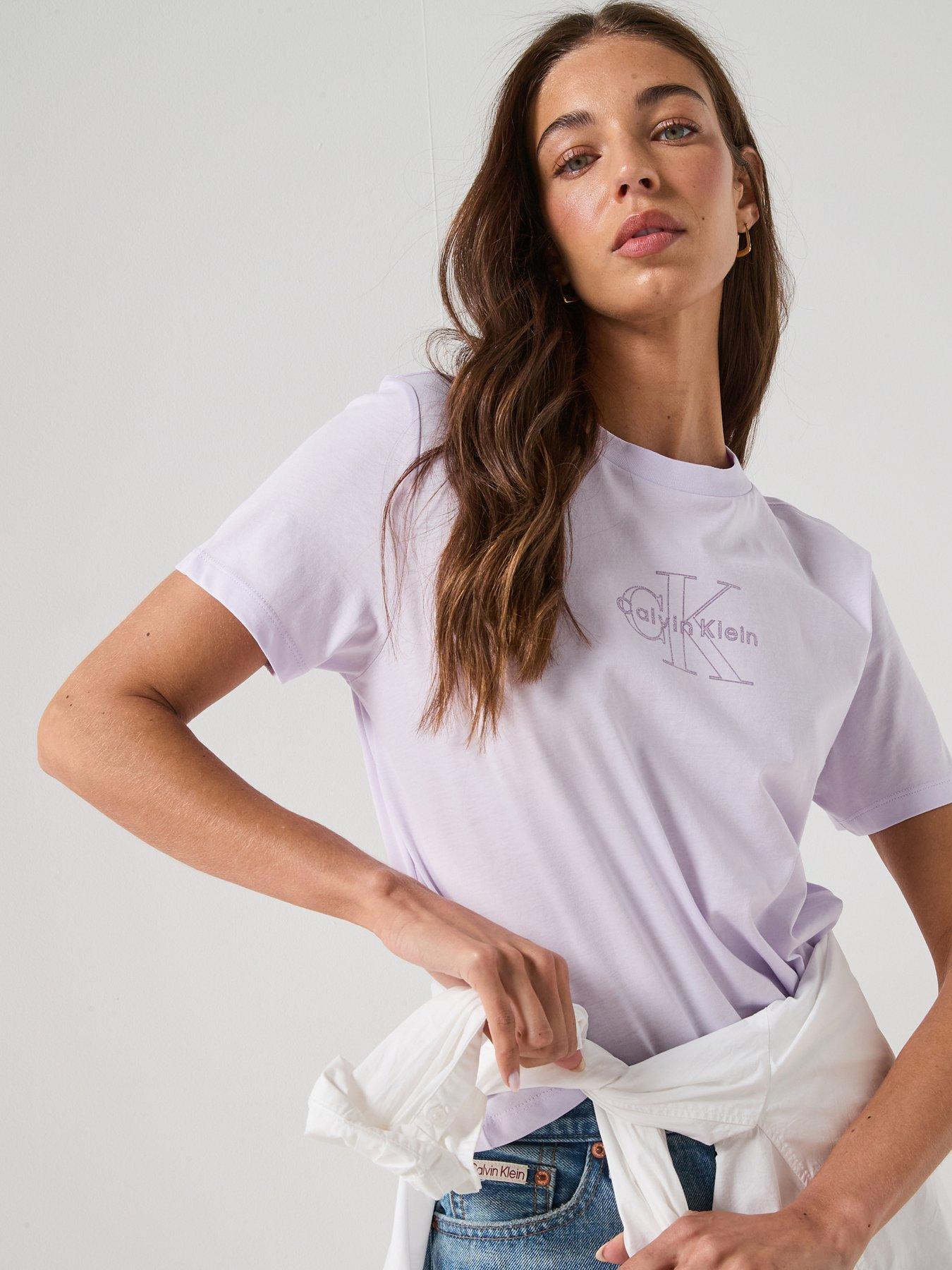 calvin-klein-jeans-short-sleeve-classic-monologo-t-shirt-purple