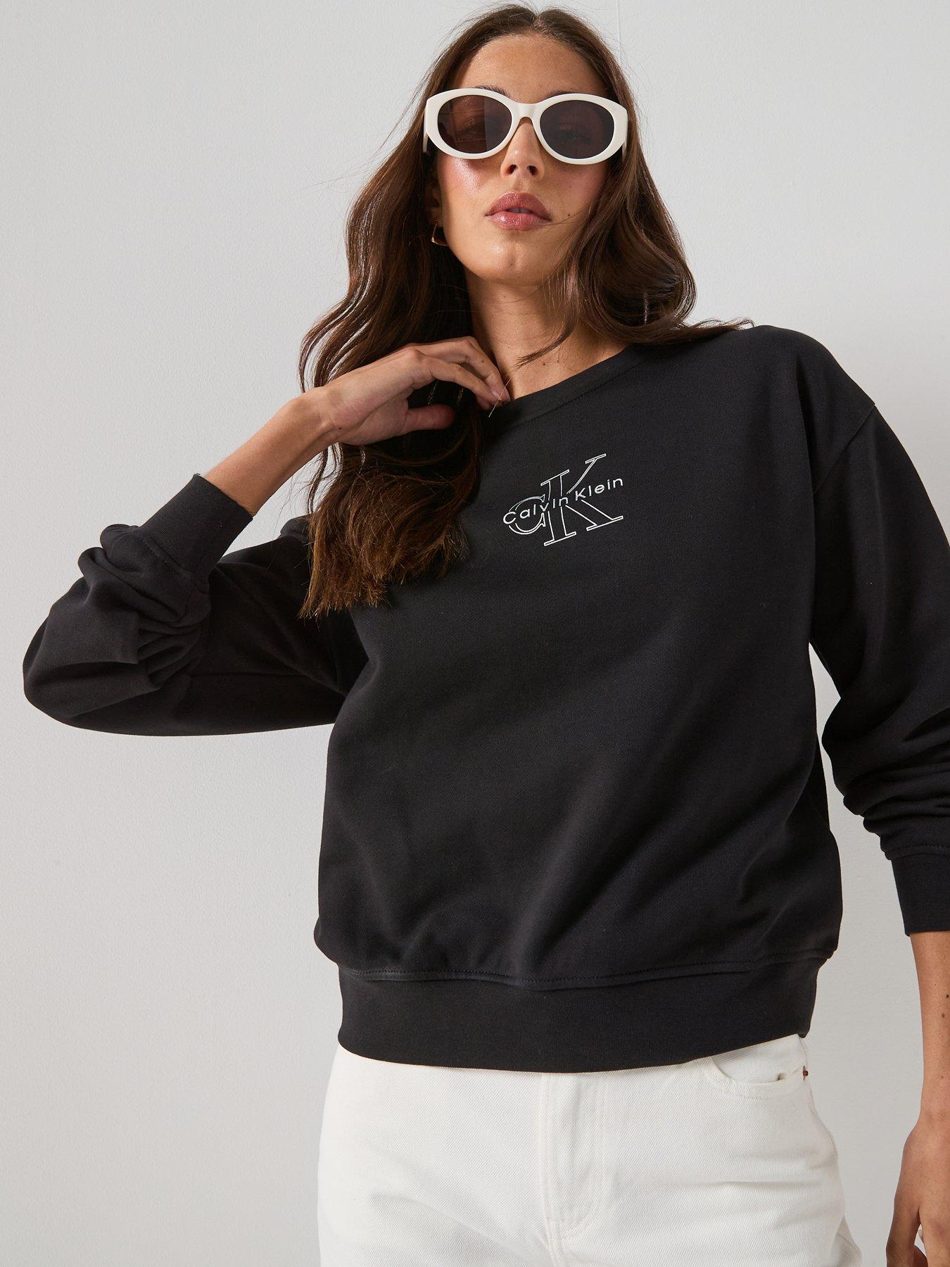 calvin-klein-jeans-long-sleeve-crew-neck-sweatshirt-blackdetail