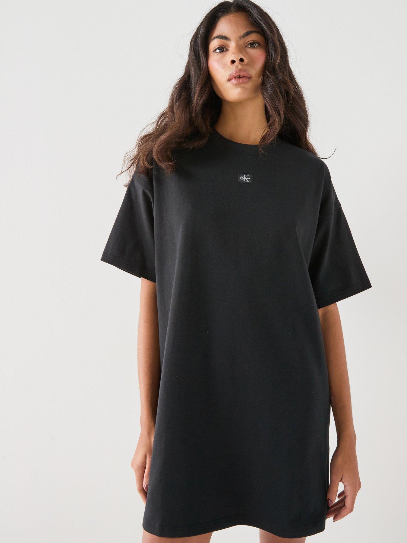long white shirt dress White Long Sleeve Waist Sash Shining Cocktail Shirt Dress