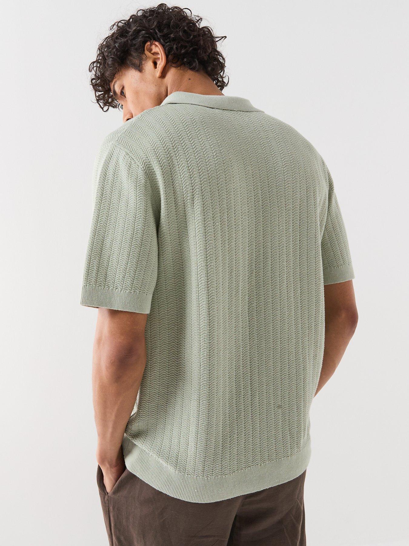 selected-mattis-linen-blend-open-collar-polo-shirt-light-greenstillFront