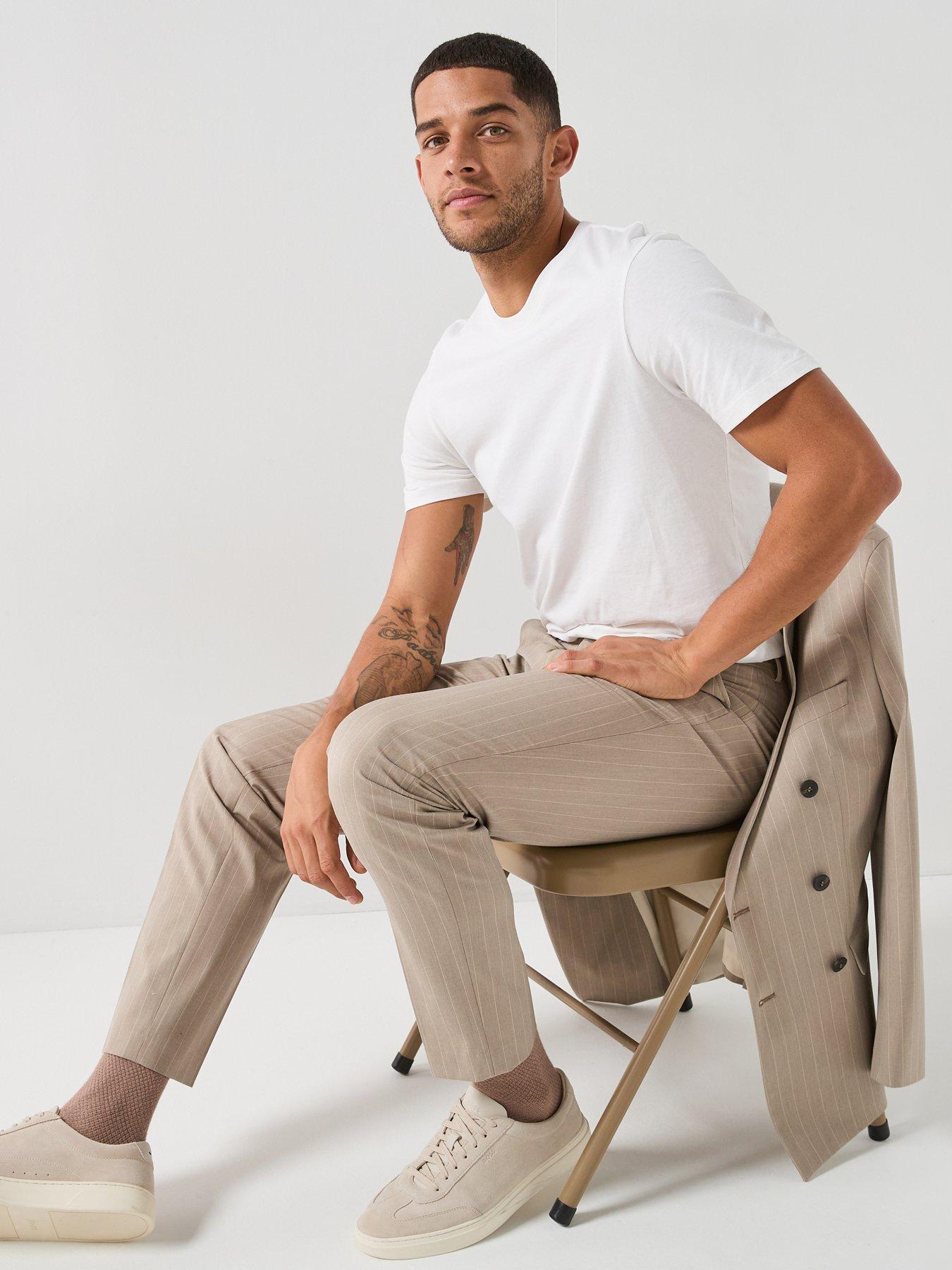 Image 5 of 5 of Selected Selected Liam Pinstripe Suit Trousers