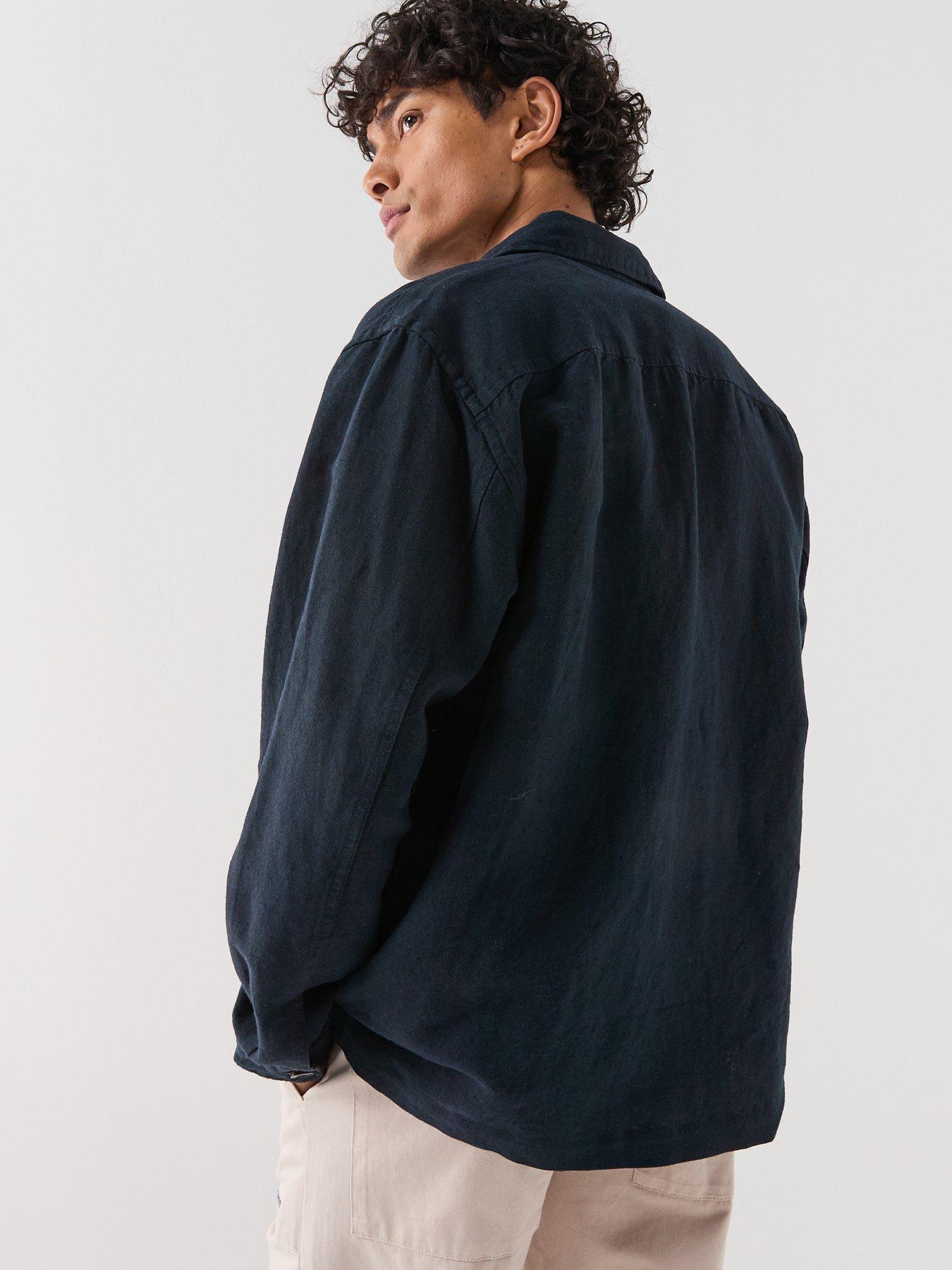 Image 2 of 6 of Selected Selected Leroy Linen Blend Overshirt