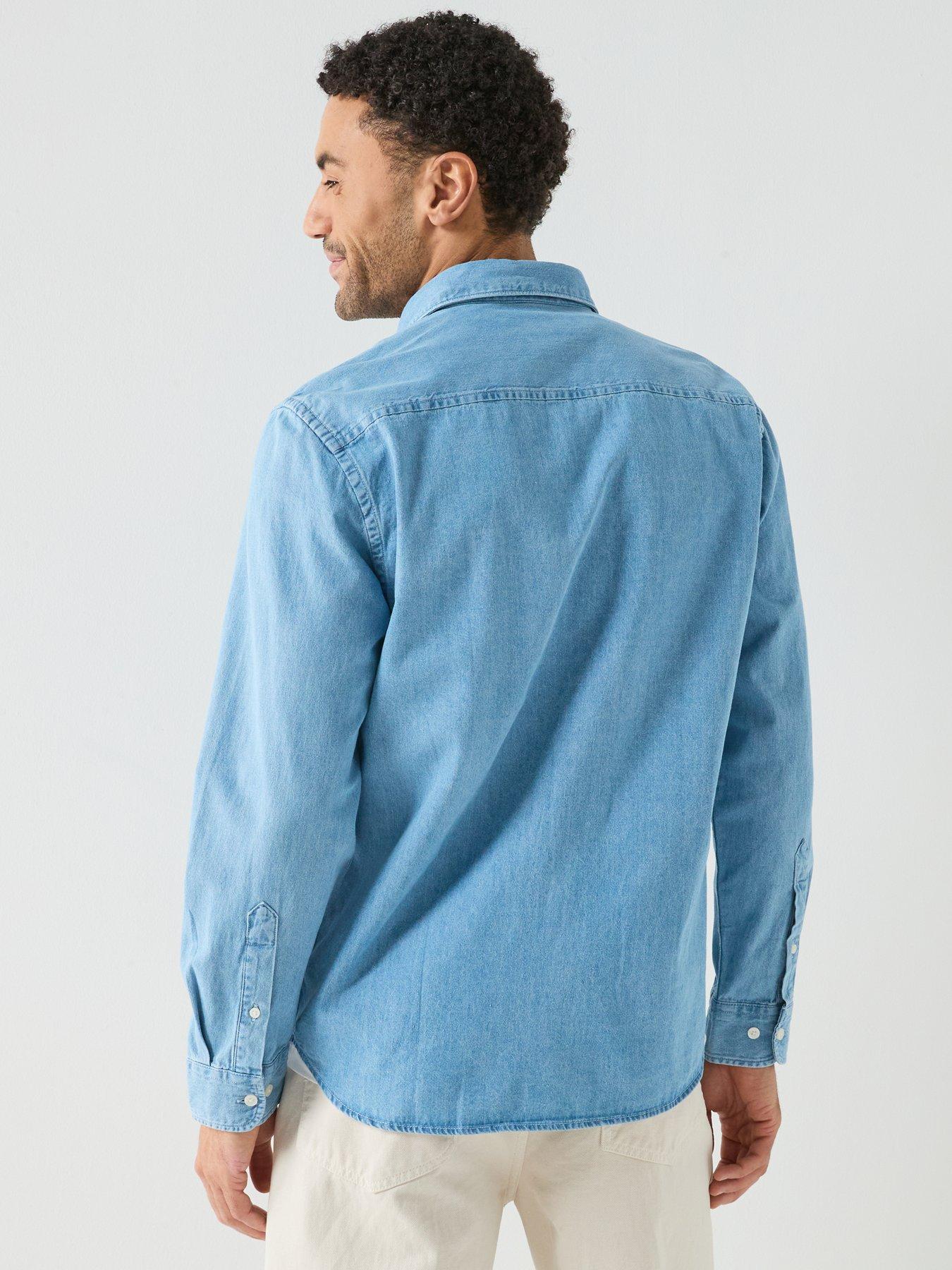 selected-selected-carlo-lond-sleeve-denim-shirtstillFront