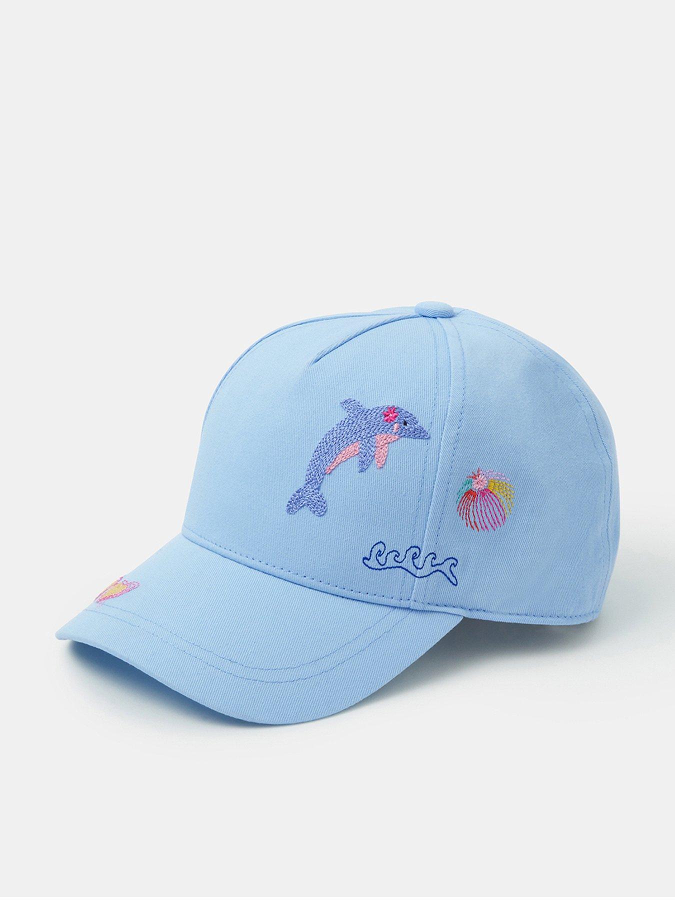 accessorize-girls-sea-life-embroidered-cap-bluefront