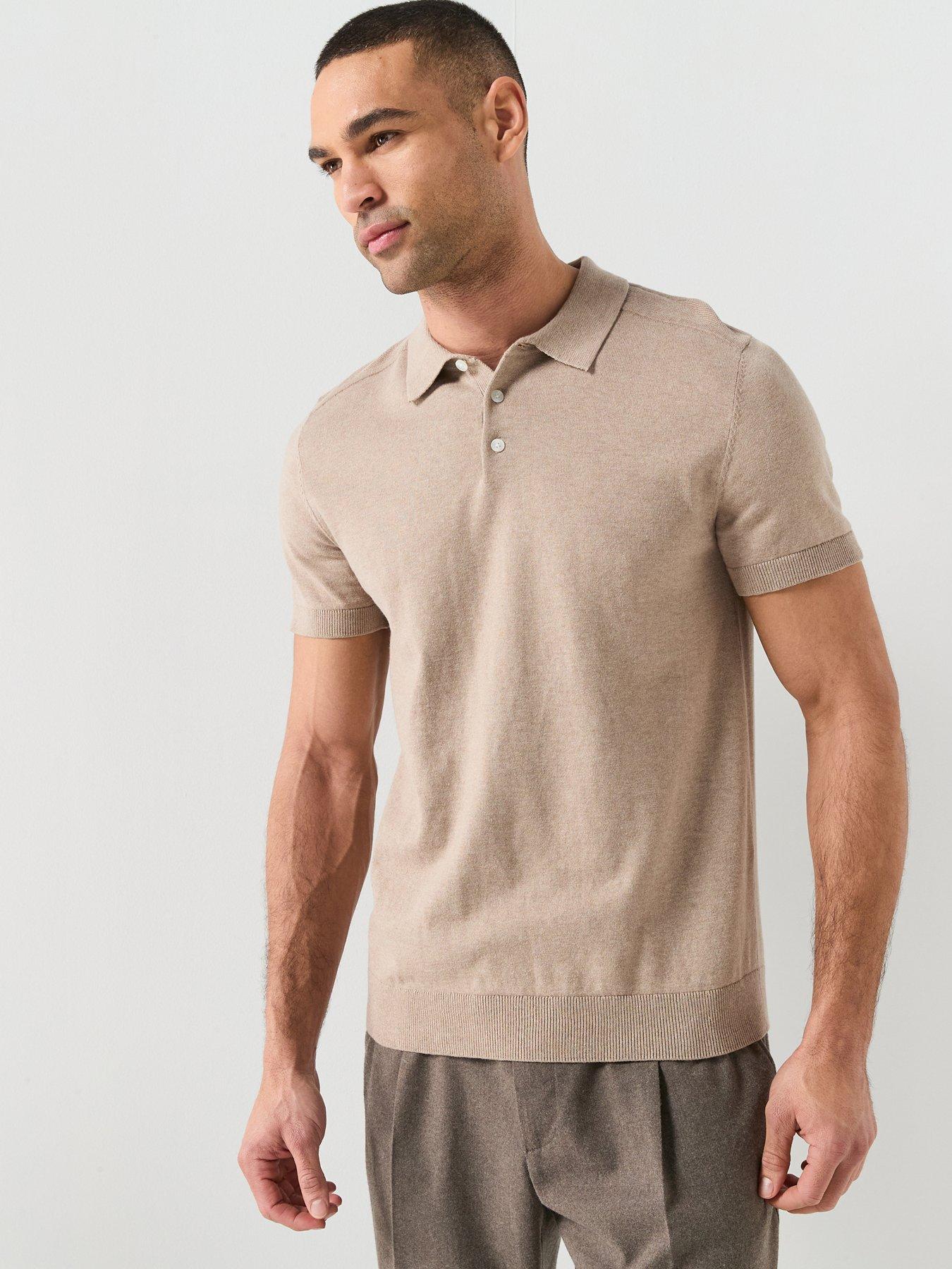 Selected Selected Berg Short Sleeve Knitted Polo Shirt