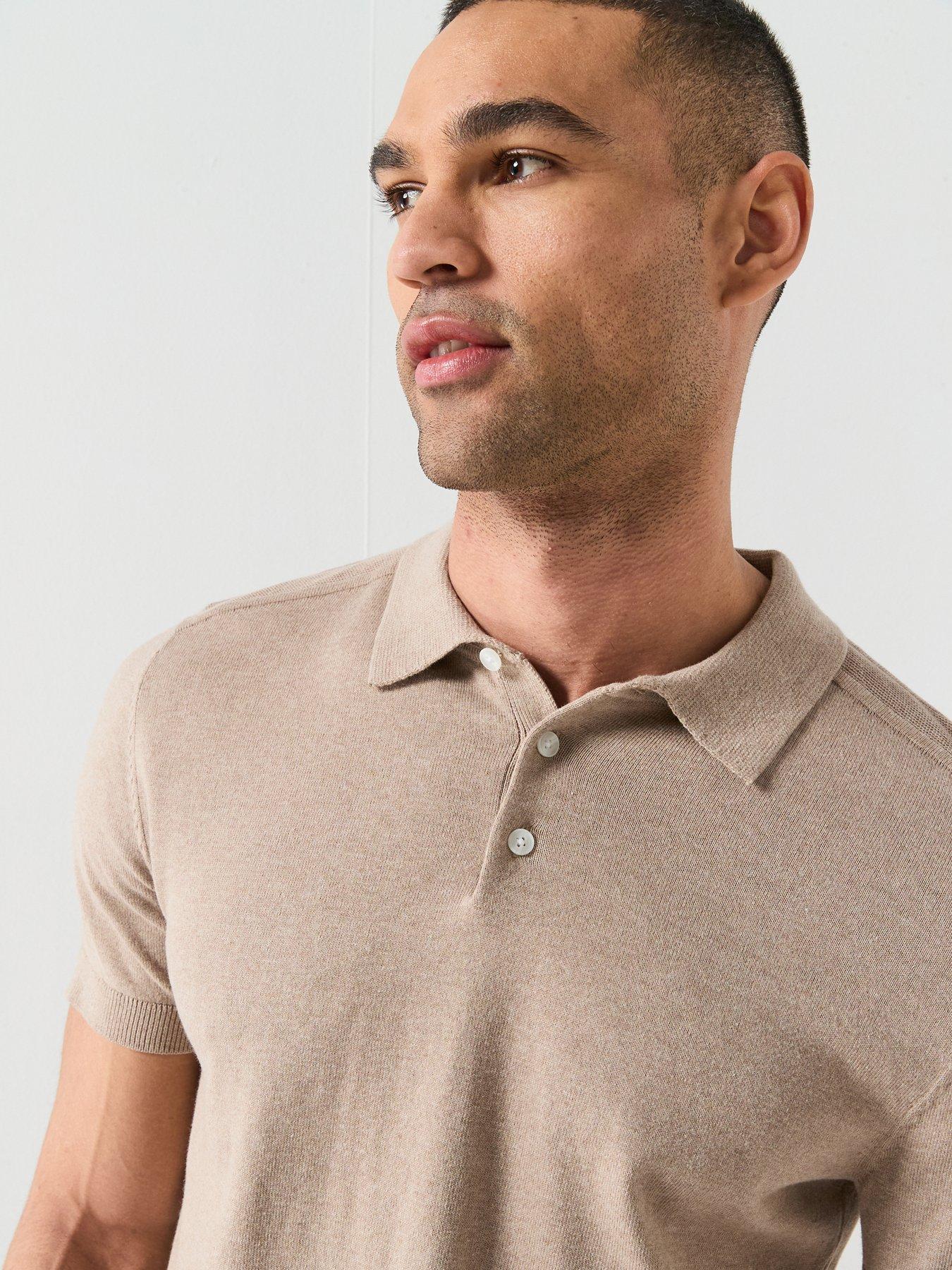 selected-selected-berg-short-sleeve-knitted-polo-shirtoutfit