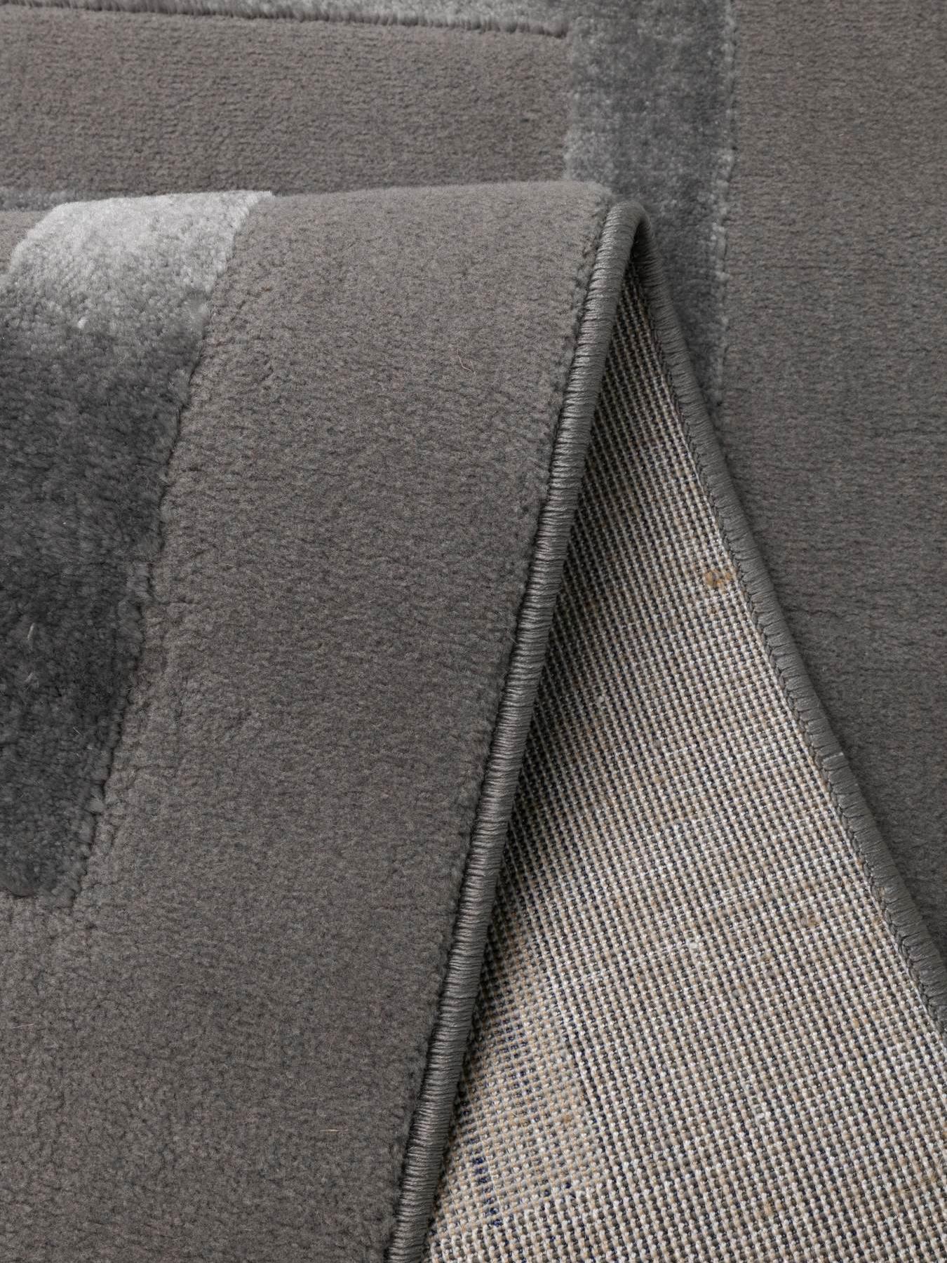 Image 5 of 5 of Very Home Atelier Squares Rug - Charcoal