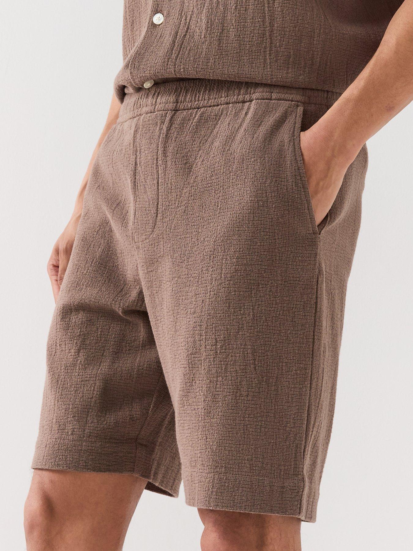 selected-cal-shorts-dark-brownback