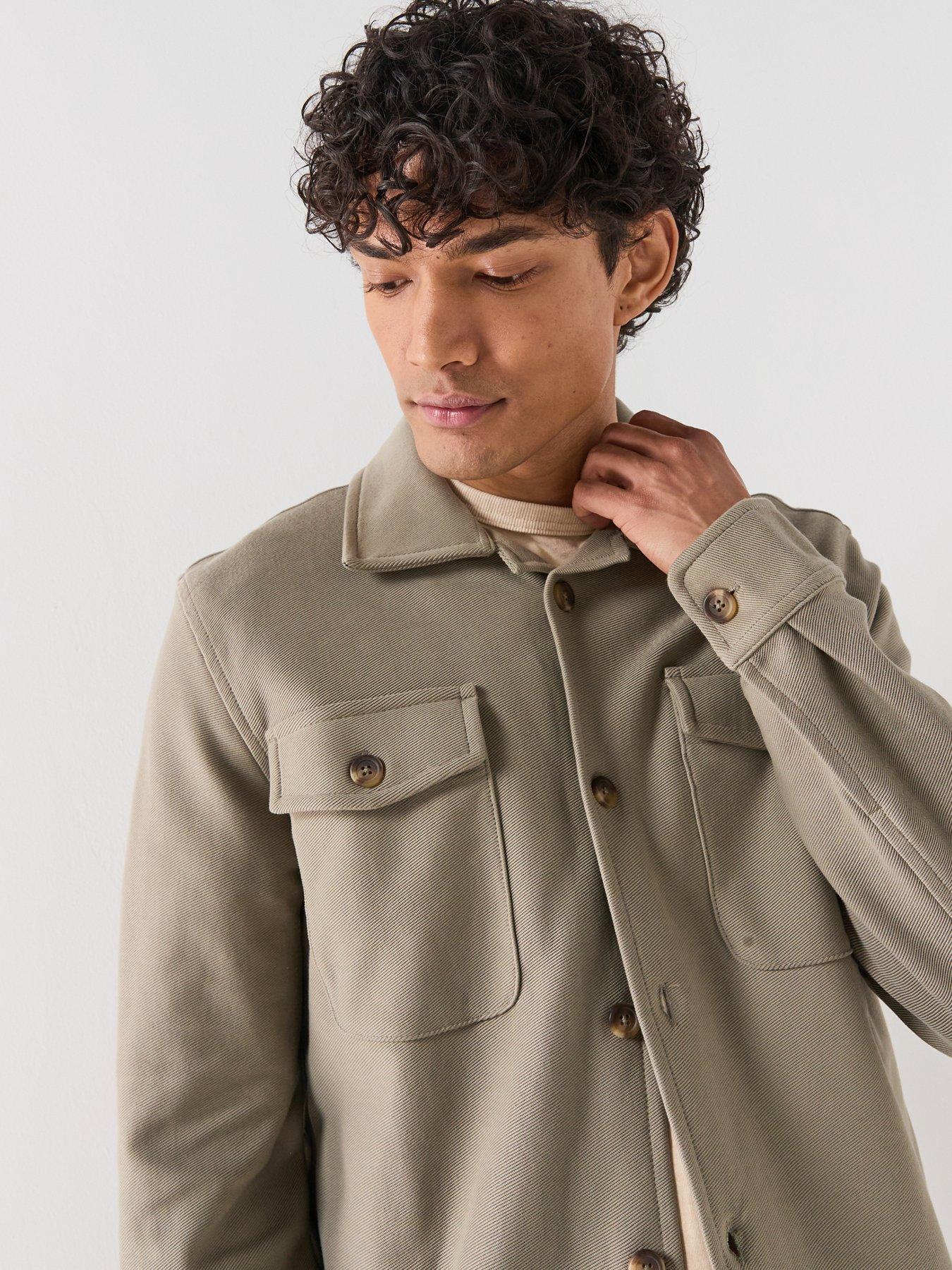 Image 5 of 5 of Selected Oliver Overshirt - Vetiver