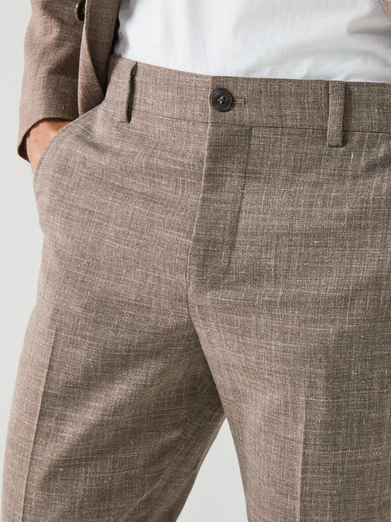 selected-selected-oasis-slim-fit-linen-suit-trousersoutfit