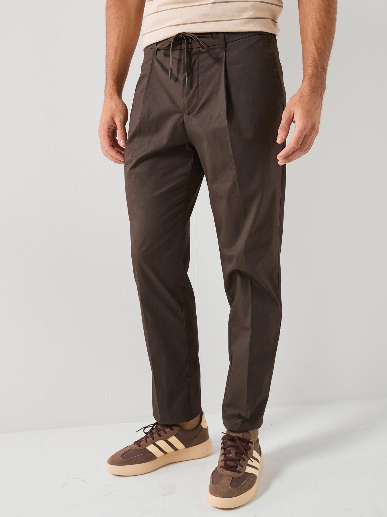 Selected Selected Leroy Regular Fit Pleat Trousers