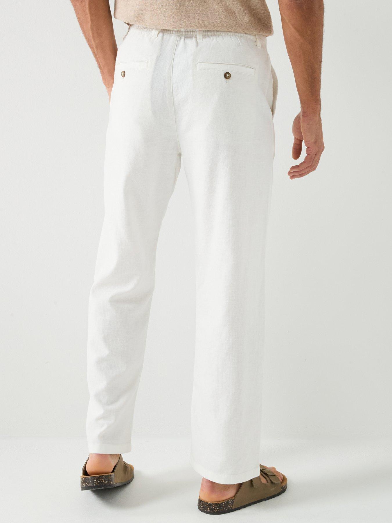 selected-brody-loose-fit-linen-trousers-whitestillFront