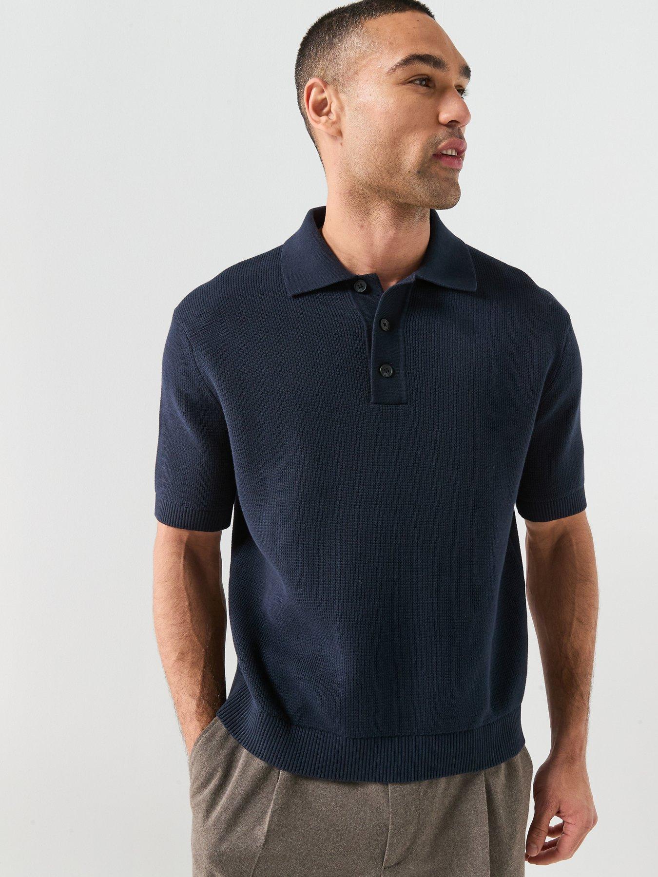 Selected Selected Dane Short Sleeve Relaxed Fit Polo Shirt