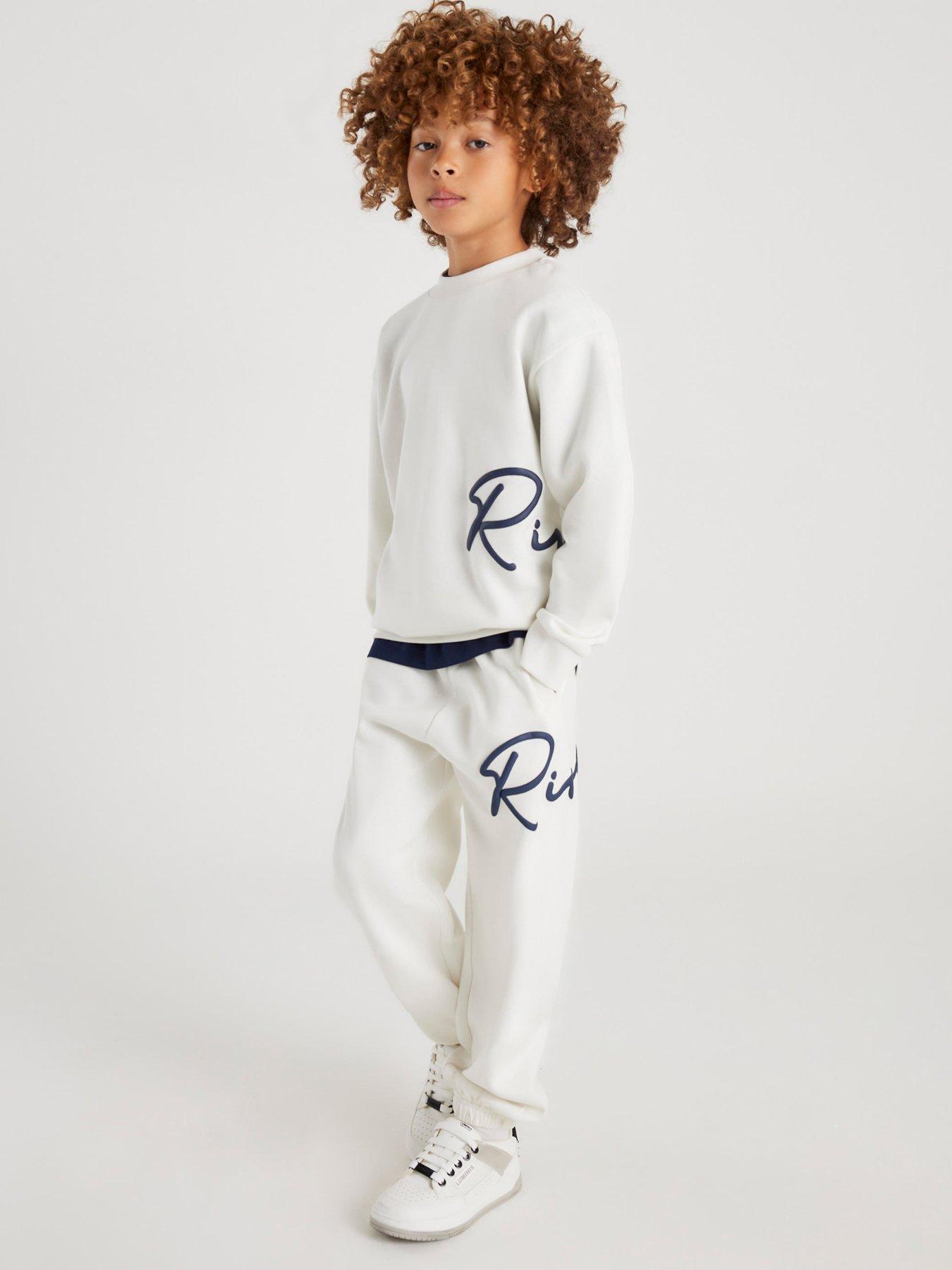 river-island-older-boys-branded-sweatshirt-set-cream