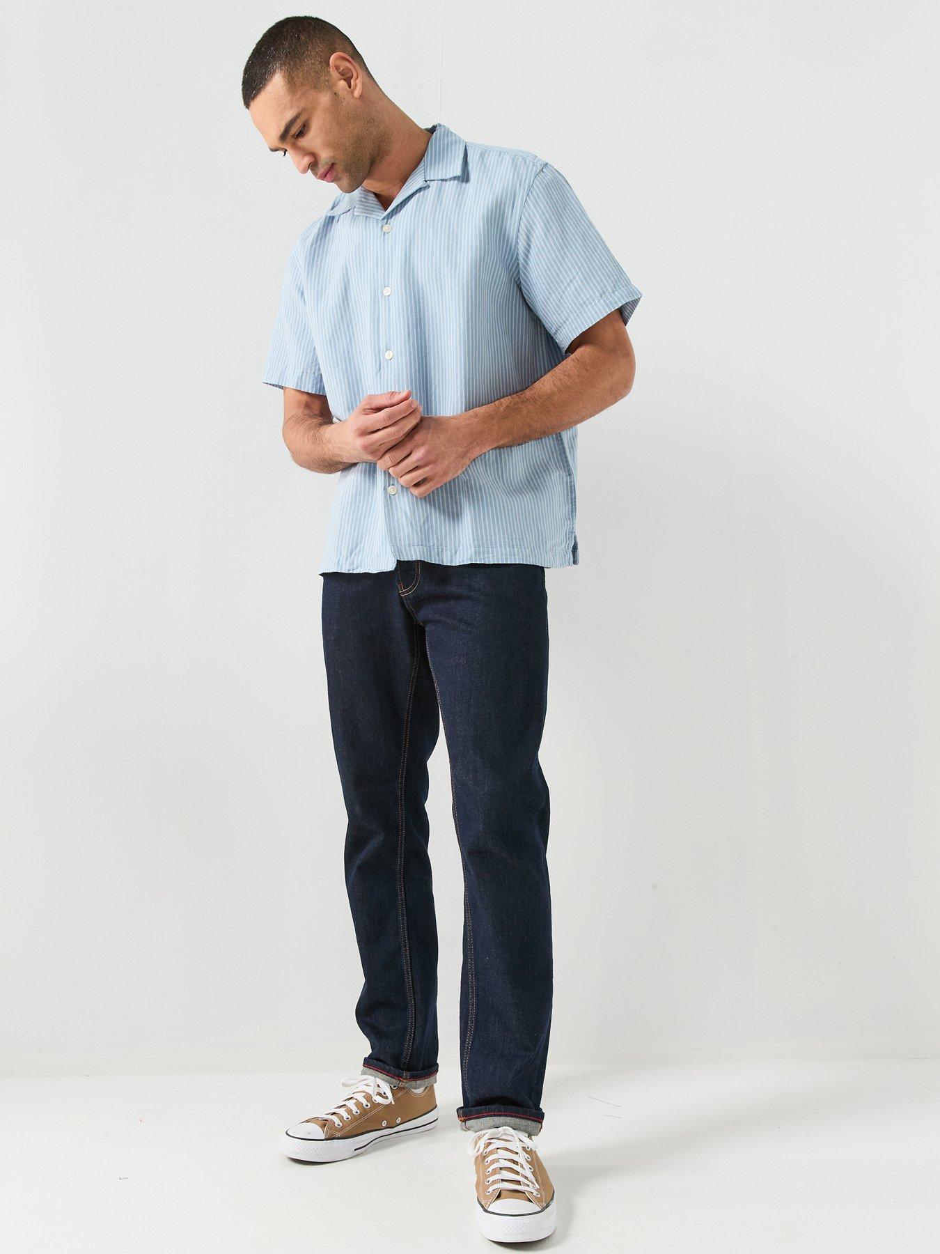selected-selected-clay-short-sleeve-linen-blend-shirtback