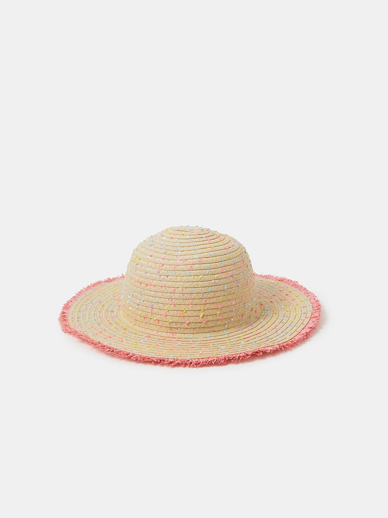 Image 2 of 3 of Accessorize Girls Speckled Floppy Hat - Multi