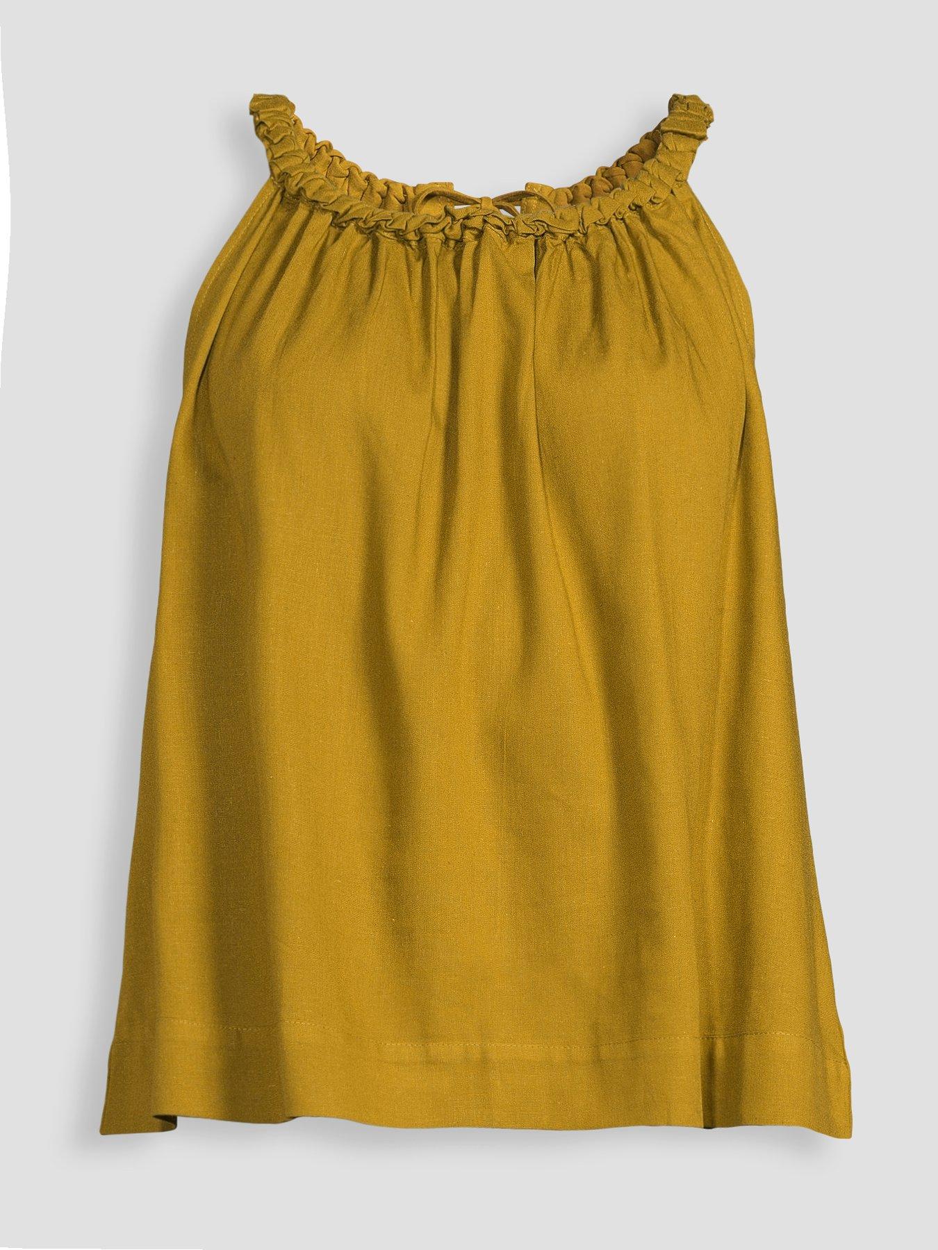 Image 7 of 7 of The Very Collection Twist Neckline Blouse - Green