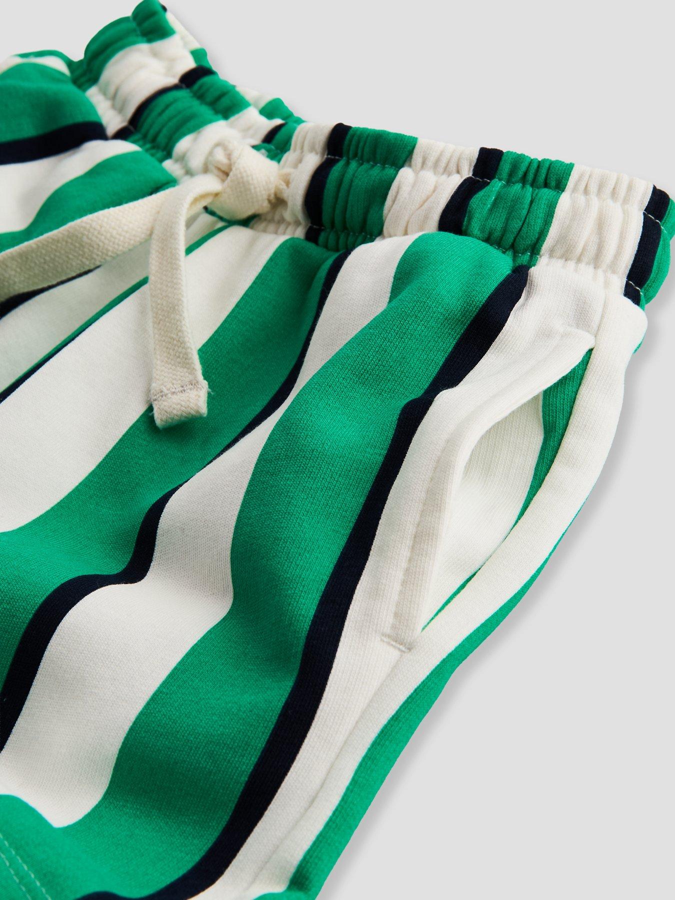 Image 5 of 6 of The Very Collection Boys Pocket Detail T-shirt And Stripe Shorts Set - Multi