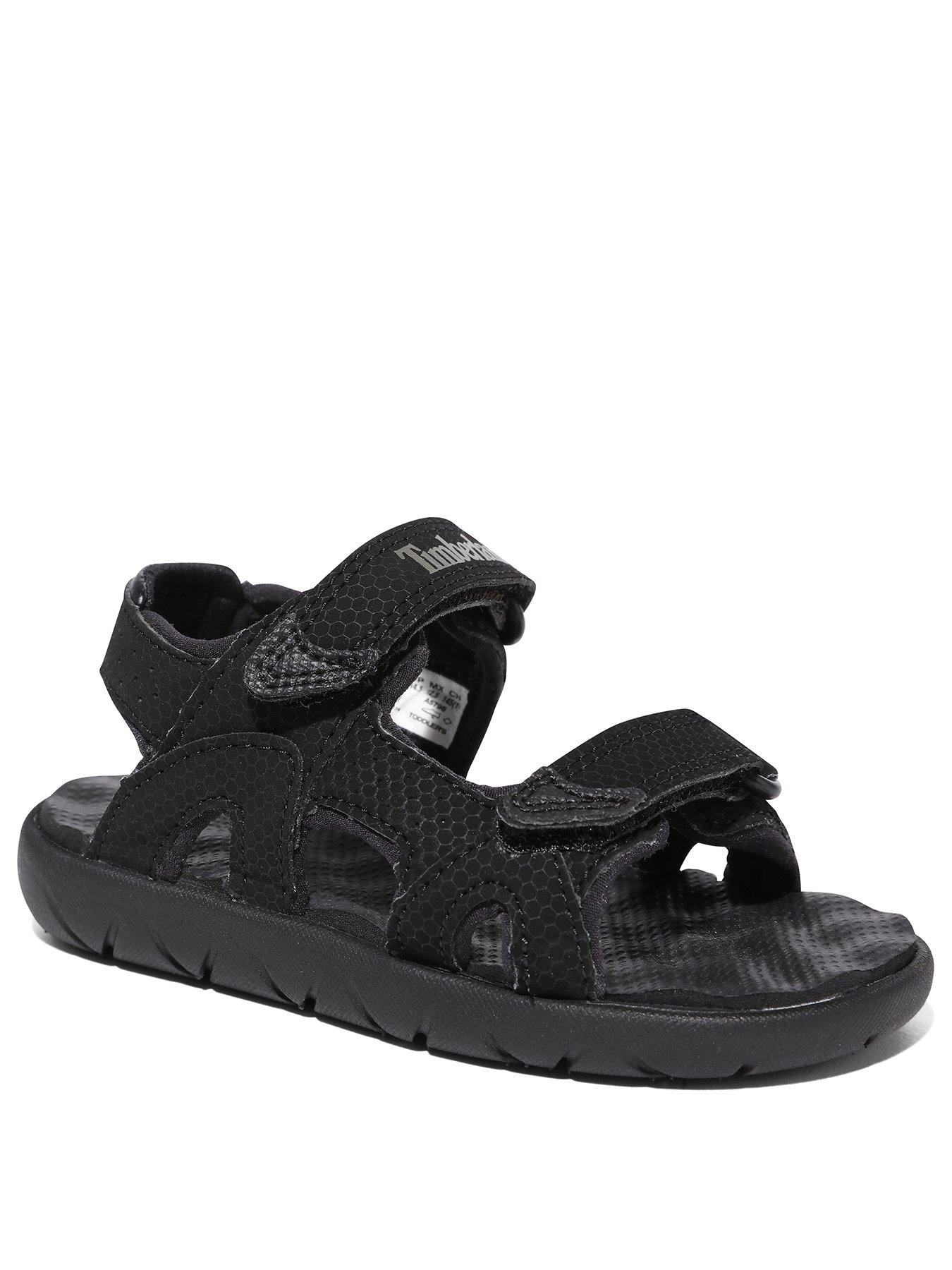 timberland-infant-backstrap-sandal-blackstillFront