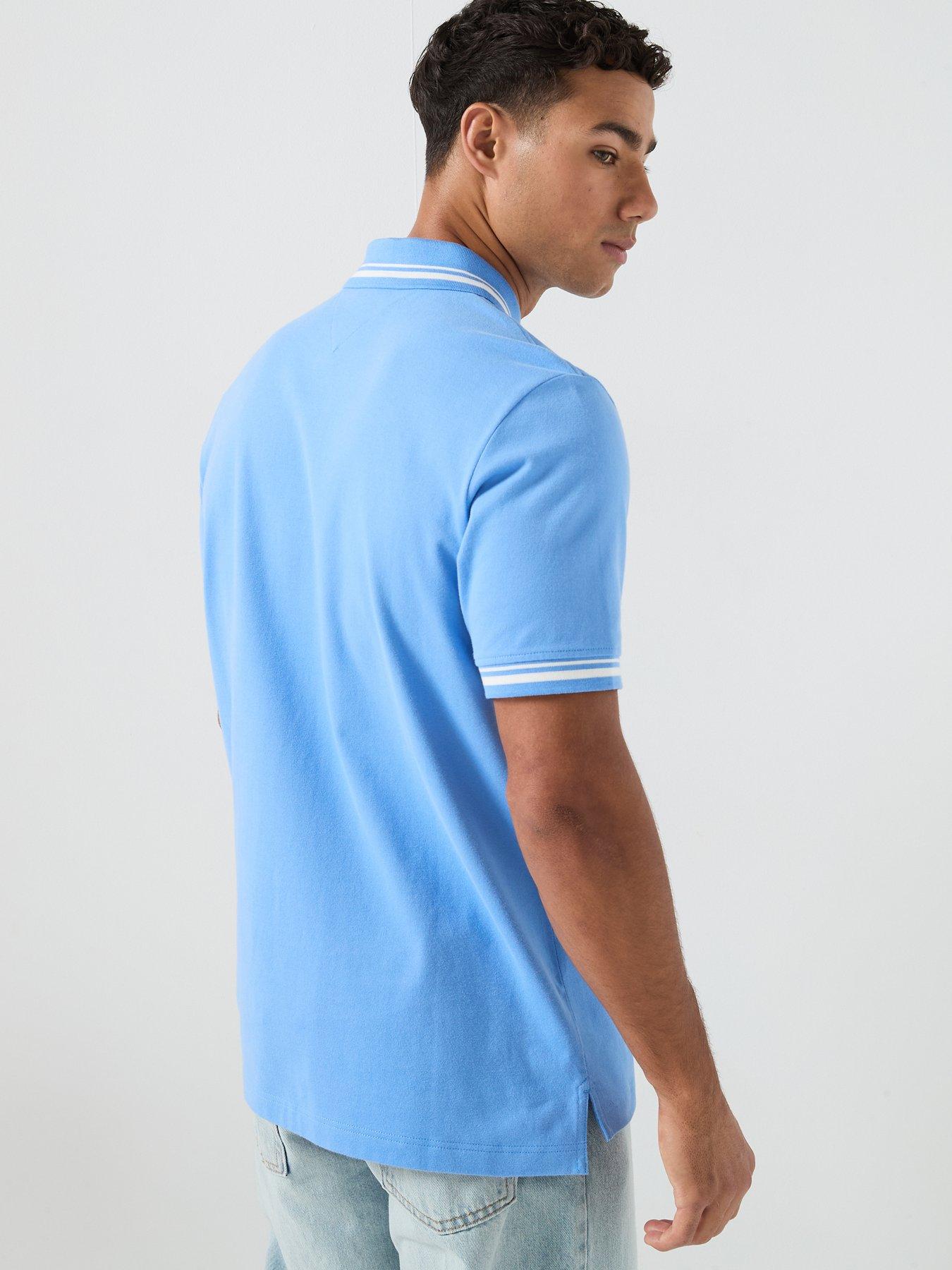 tommy-jeans-regular-fit-tipped-polo-shirt-blue-twilightstillFront