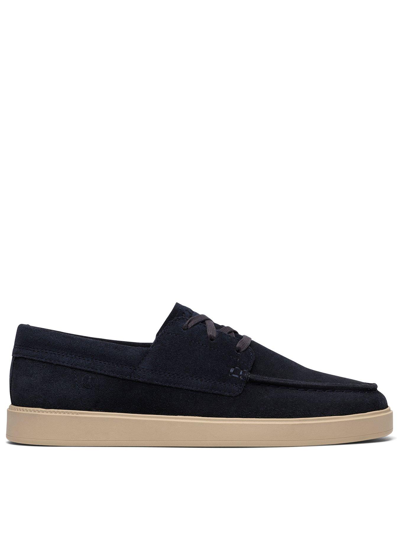 clarks-clarks-lockford-boat-suede-shoefront