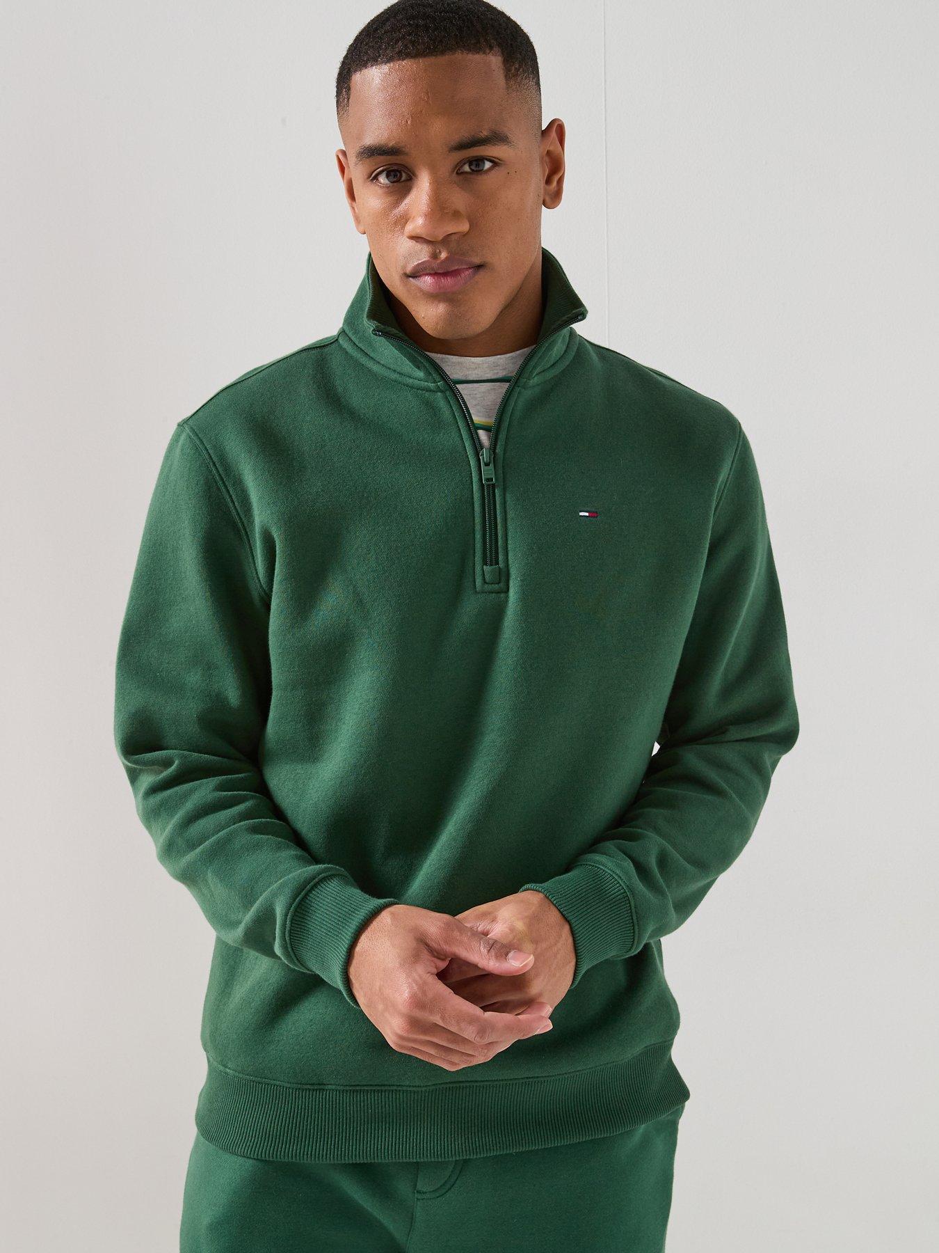 tommy-jeans-regular-fit-14-zip-sweatshirt-greendetail