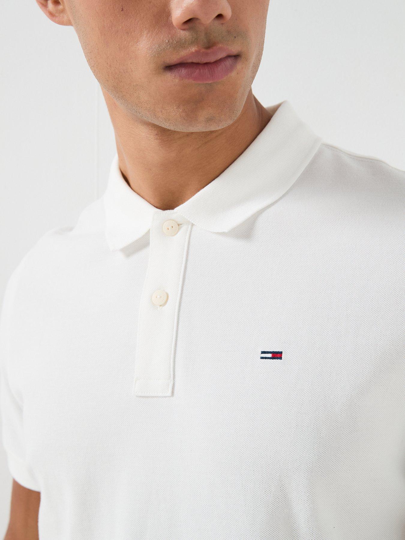 tommy-jeans-slim-placket-polo-shirt-whiteoutfit