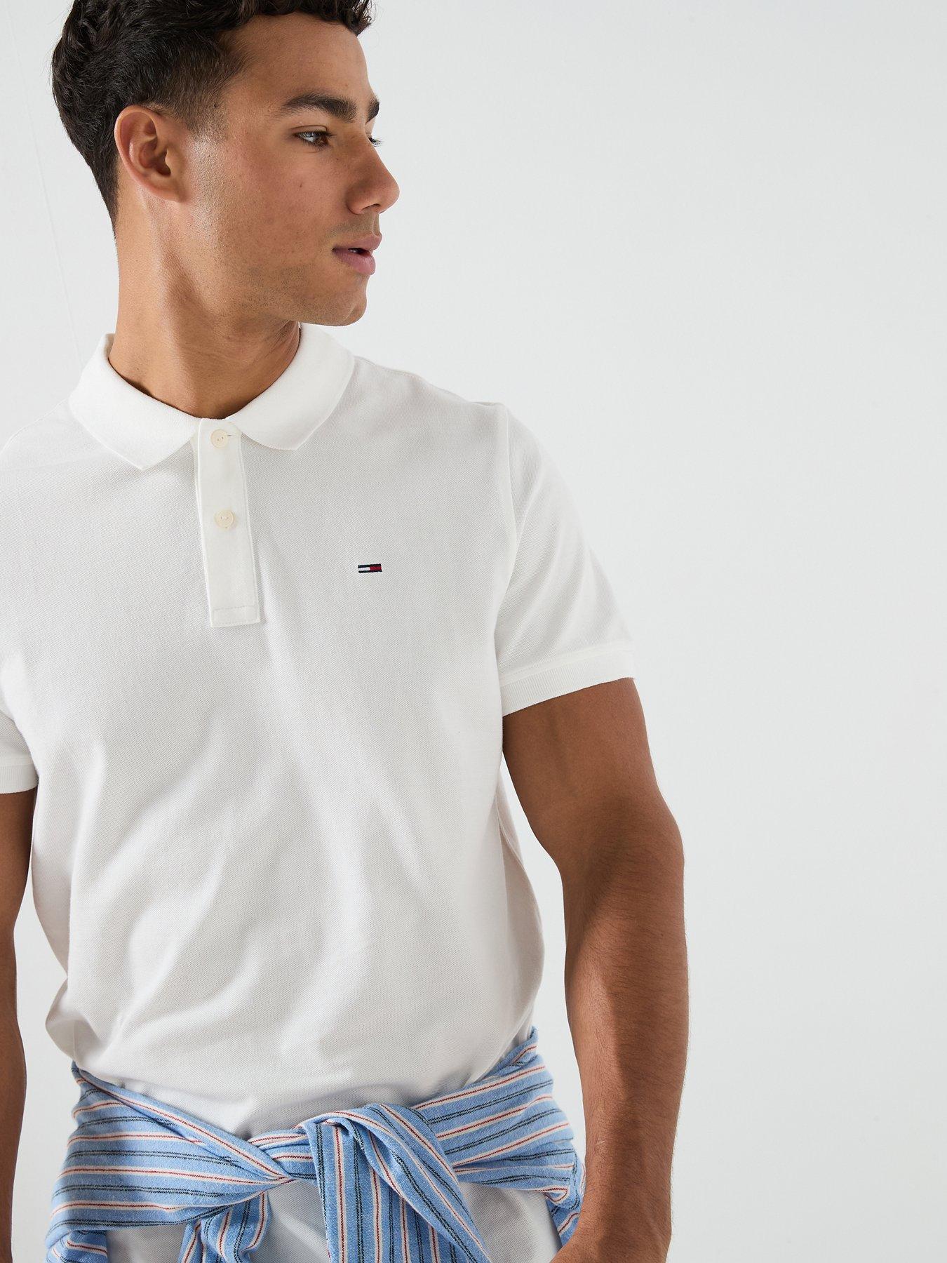 tommy-jeans-slim-placket-polo-shirt-whitedetail