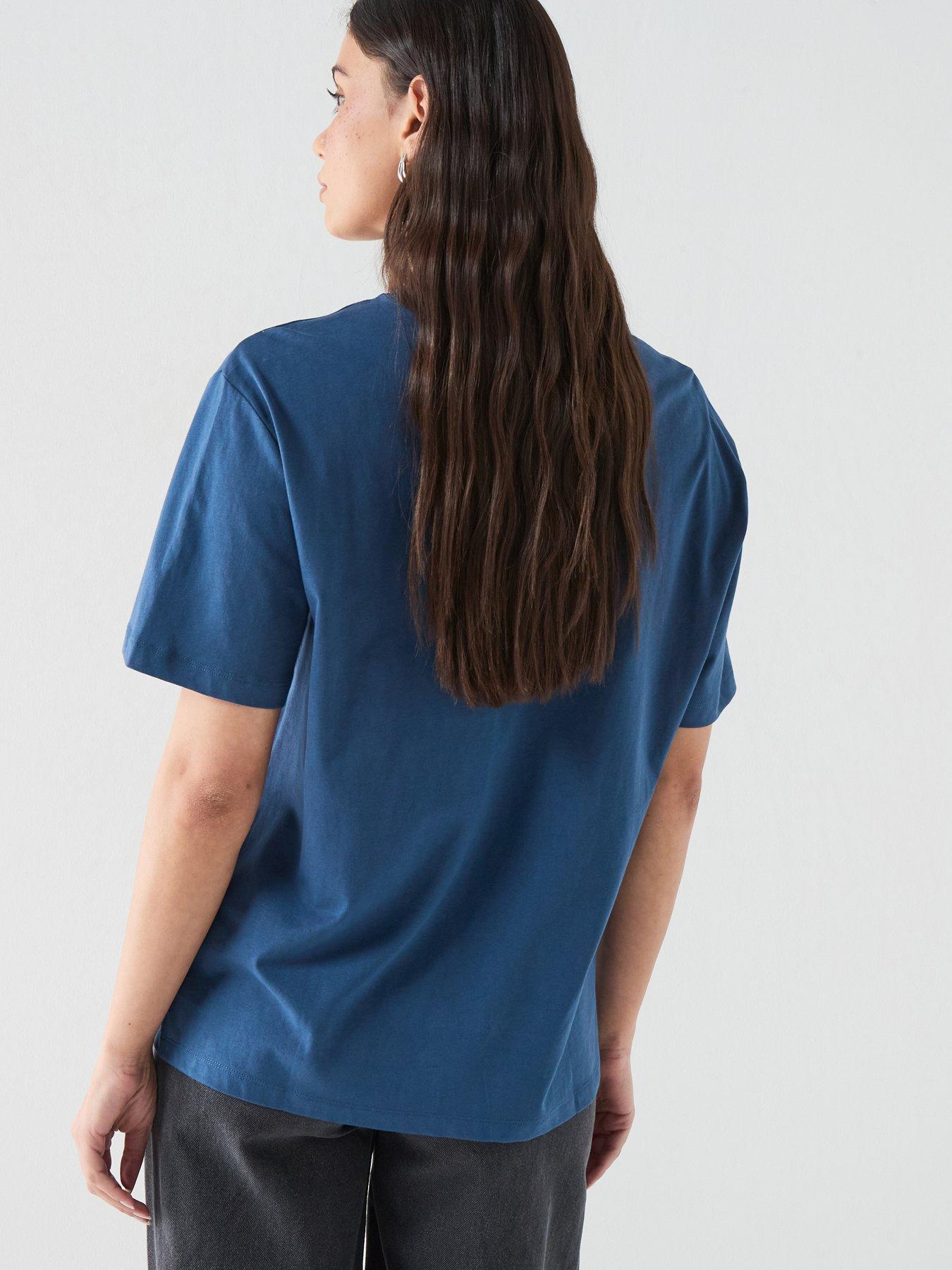 Image 2 of 6 of EA7 Emporio Armani Train Visibility Short Sleeve T-Shirt - Blue
